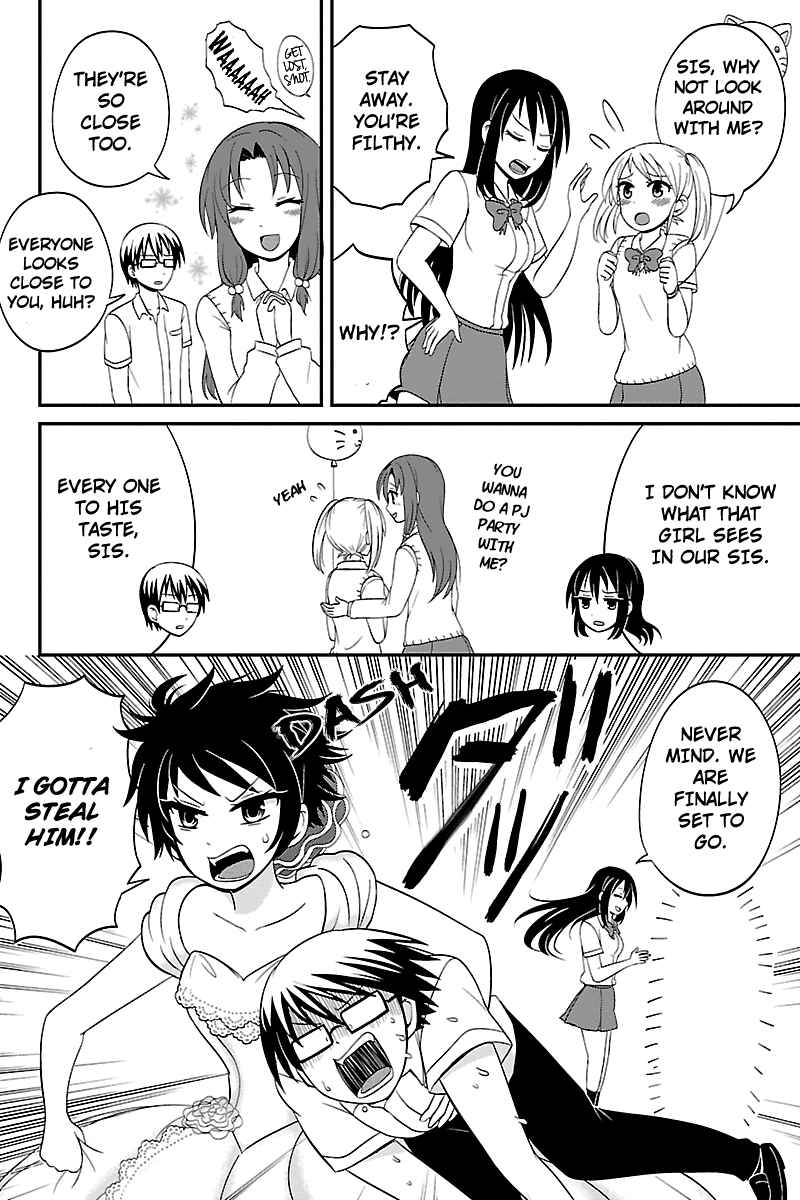 Page 6 Chapter 24 Kyoudai hodo Chikaku Tooimono wa Nai