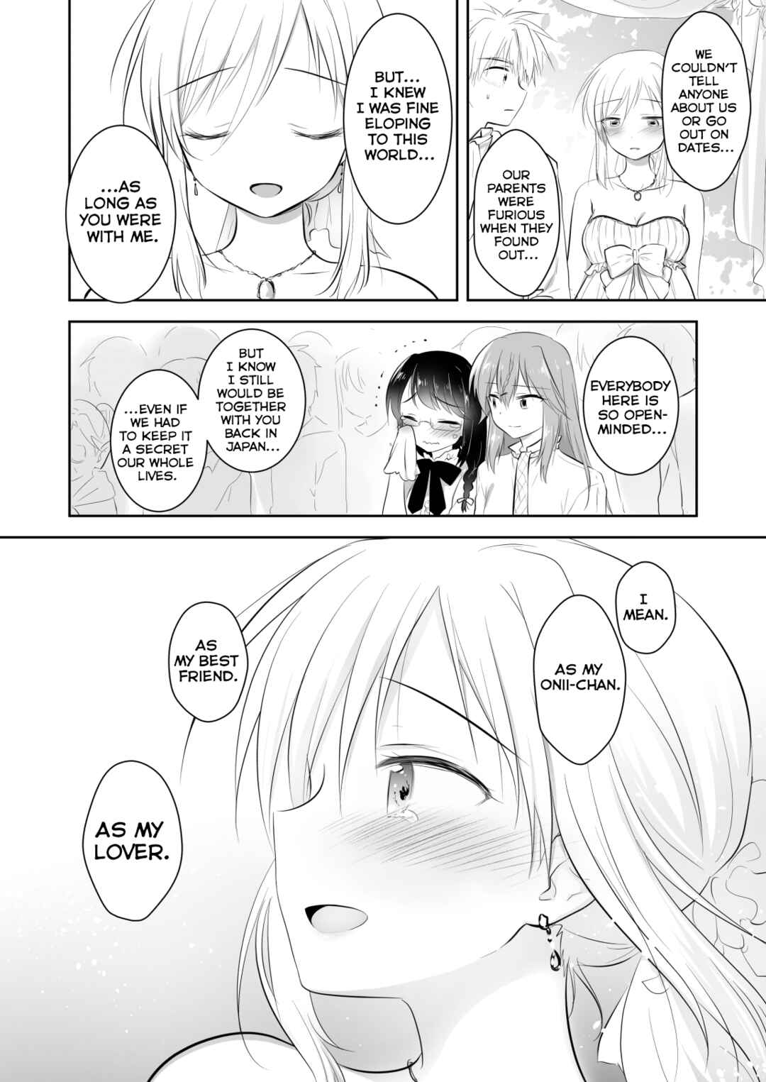 Page 37 Chapter Unknown_e799 Kyoudai desu ga Isekai de Kekkon Shimashita