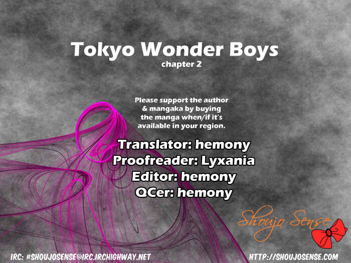 Page 1 Chapter 2 Tokyo Wonder Boys
