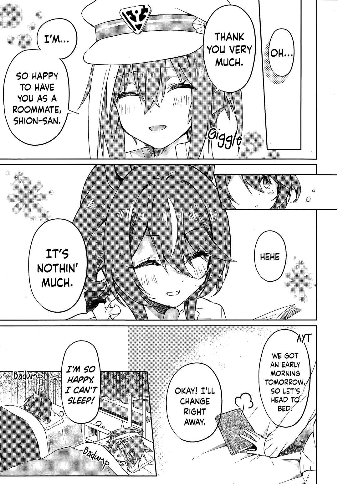 Page 12 Chapter Unknown_fabb Uma Musume Pretty Derby - We Are Roommates (Doujinshi)