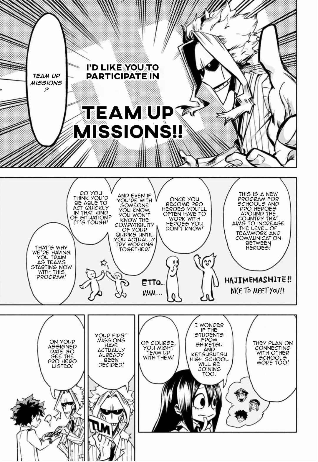 Page 14 Chapter 0 Boku no Hero Academia: Team Up Mission