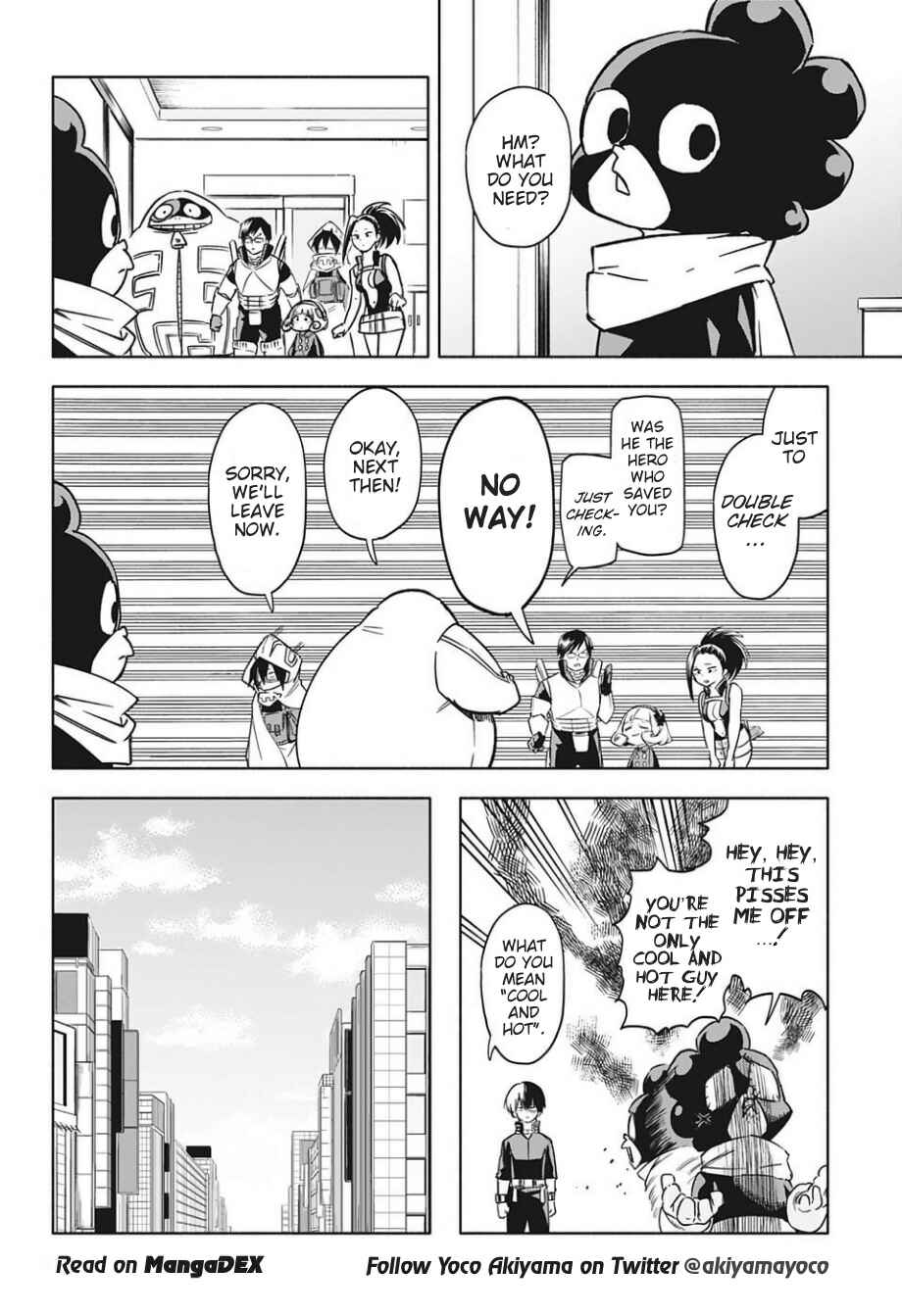 Page 13 Chapter 1.5 Boku no Hero Academia: Team Up Mission