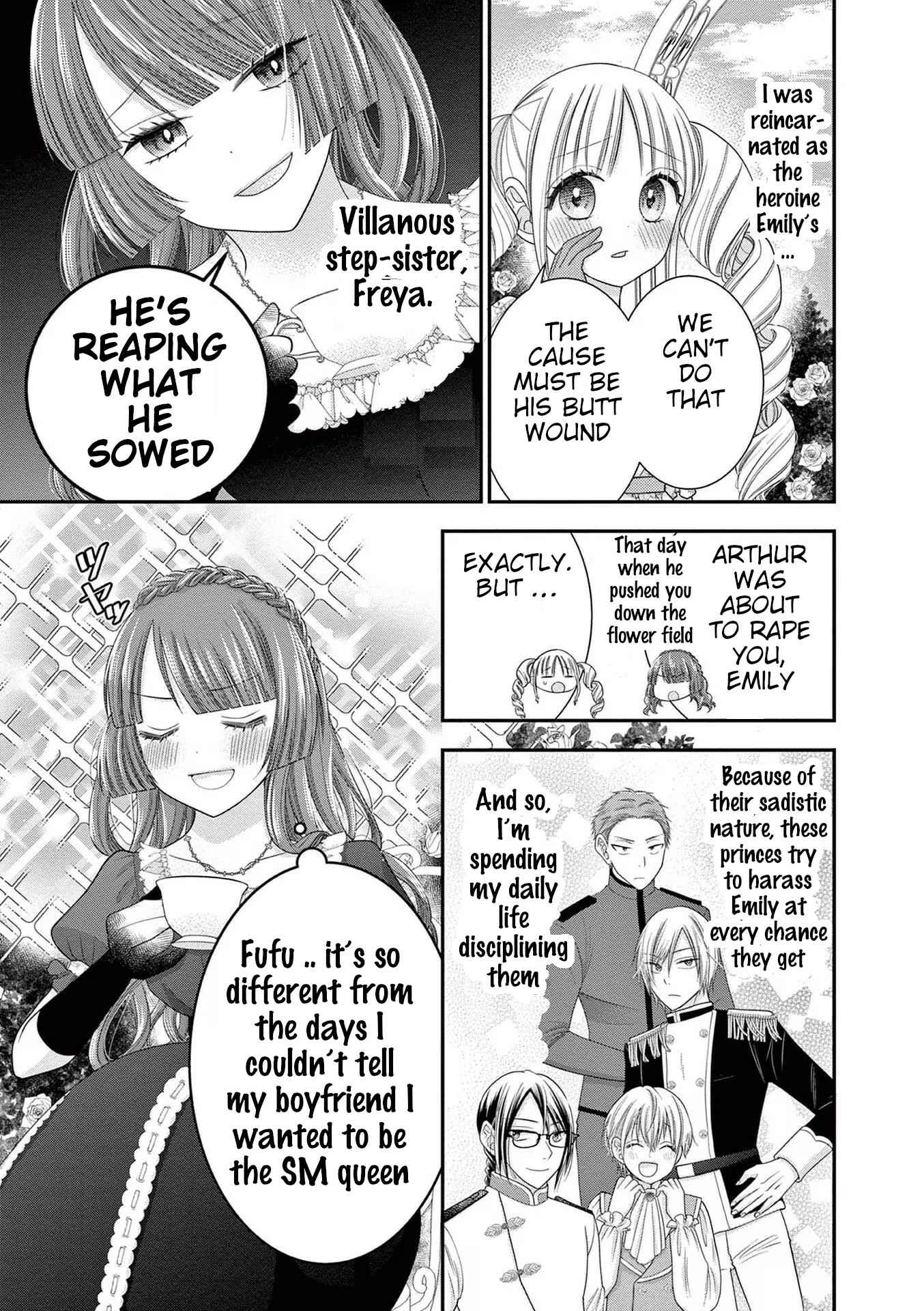 Page 3 Chapter 3 Tensei Akuyaku Reijou wa Misekake do S Ouji wo Oshioki shitai