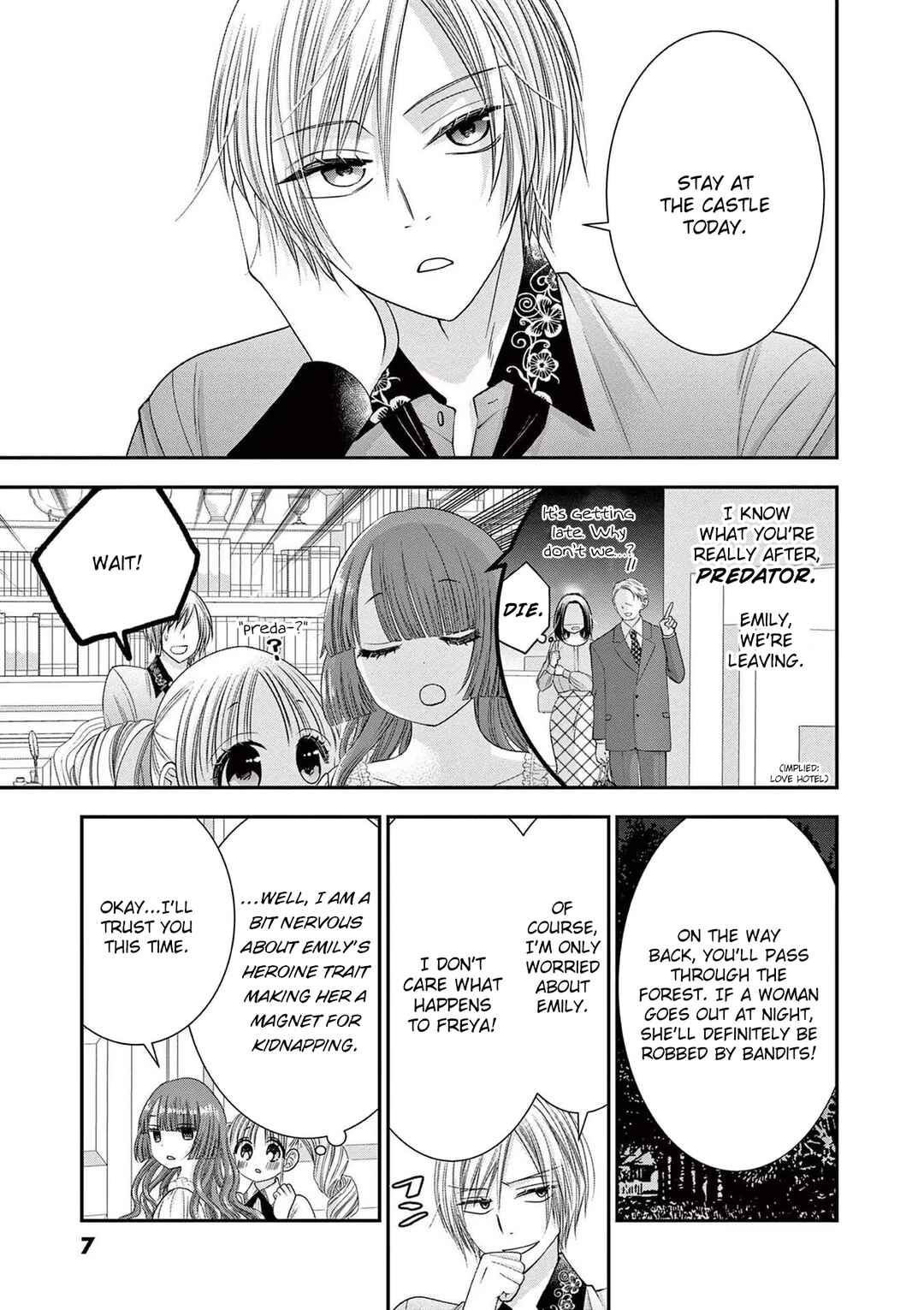 Page 8 Chapter 7 Tensei Akuyaku Reijou wa Misekake do S Ouji wo Oshioki shitai