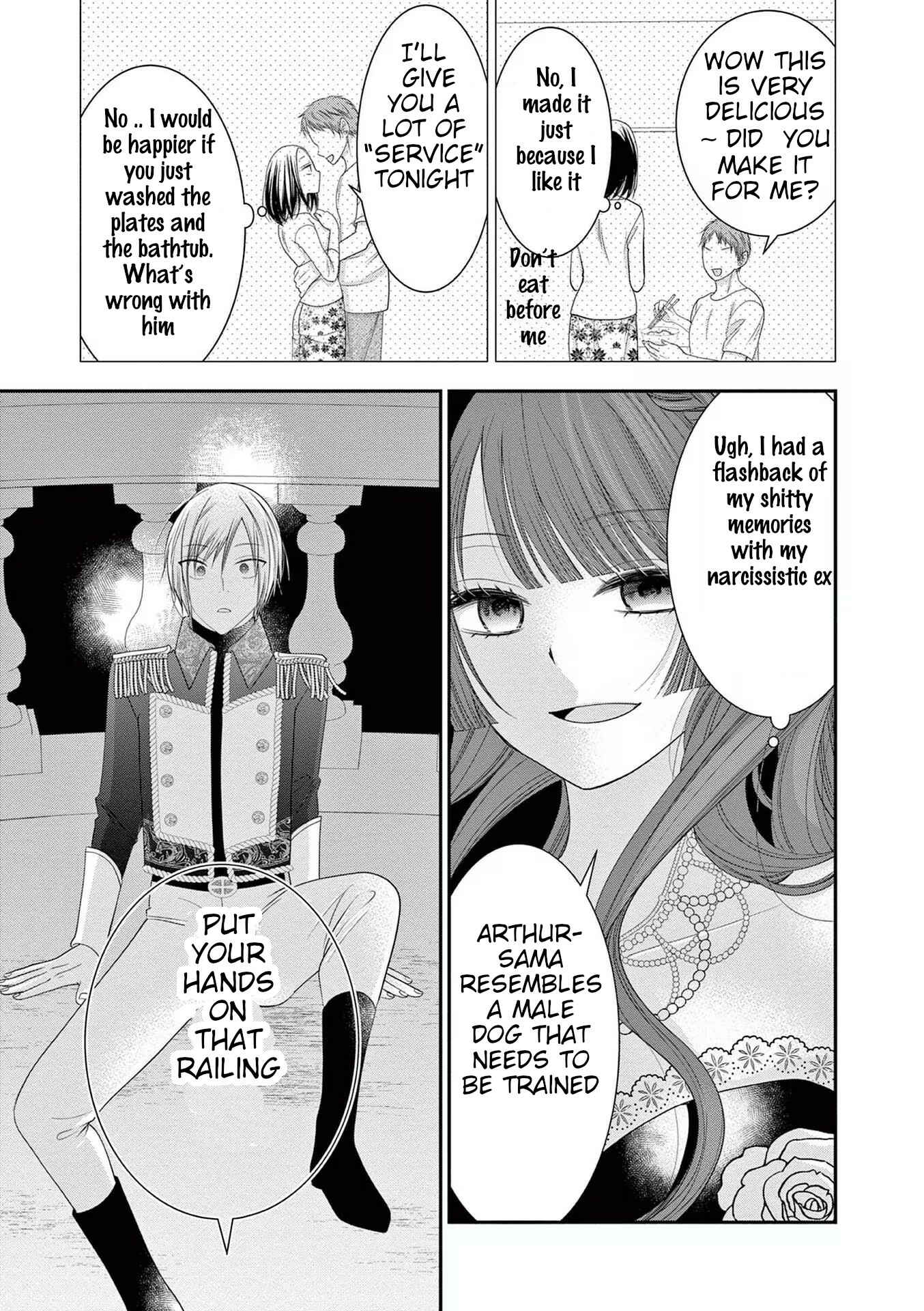 Page 19 Chapter 4 Tensei Akuyaku Reijou wa Misekake do S Ouji wo Oshioki shitai
