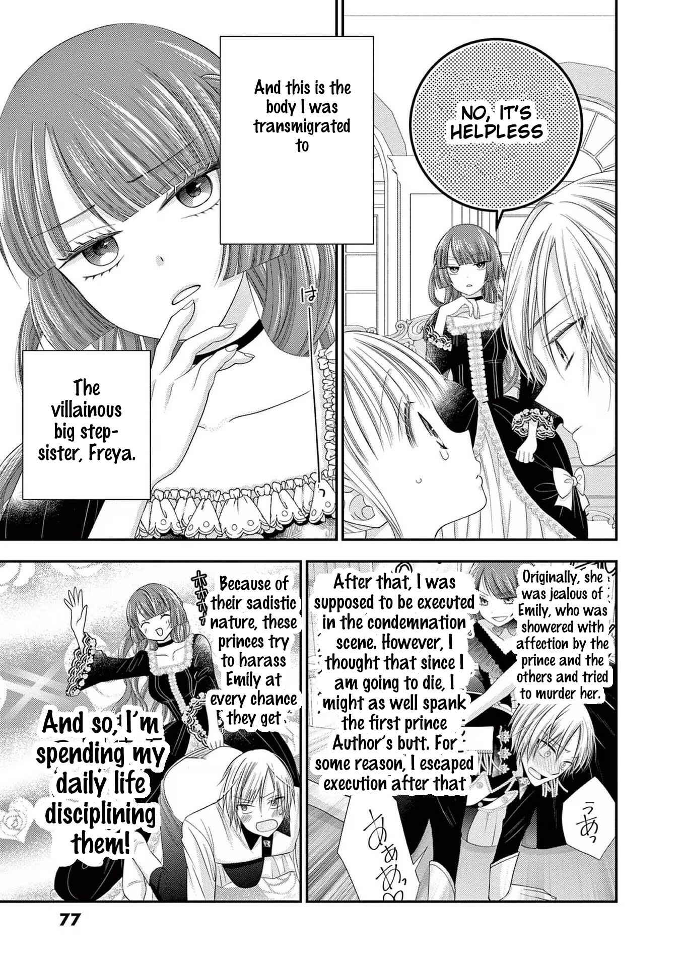 Page 3 Chapter 4 Tensei Akuyaku Reijou wa Misekake do S Ouji wo Oshioki shitai