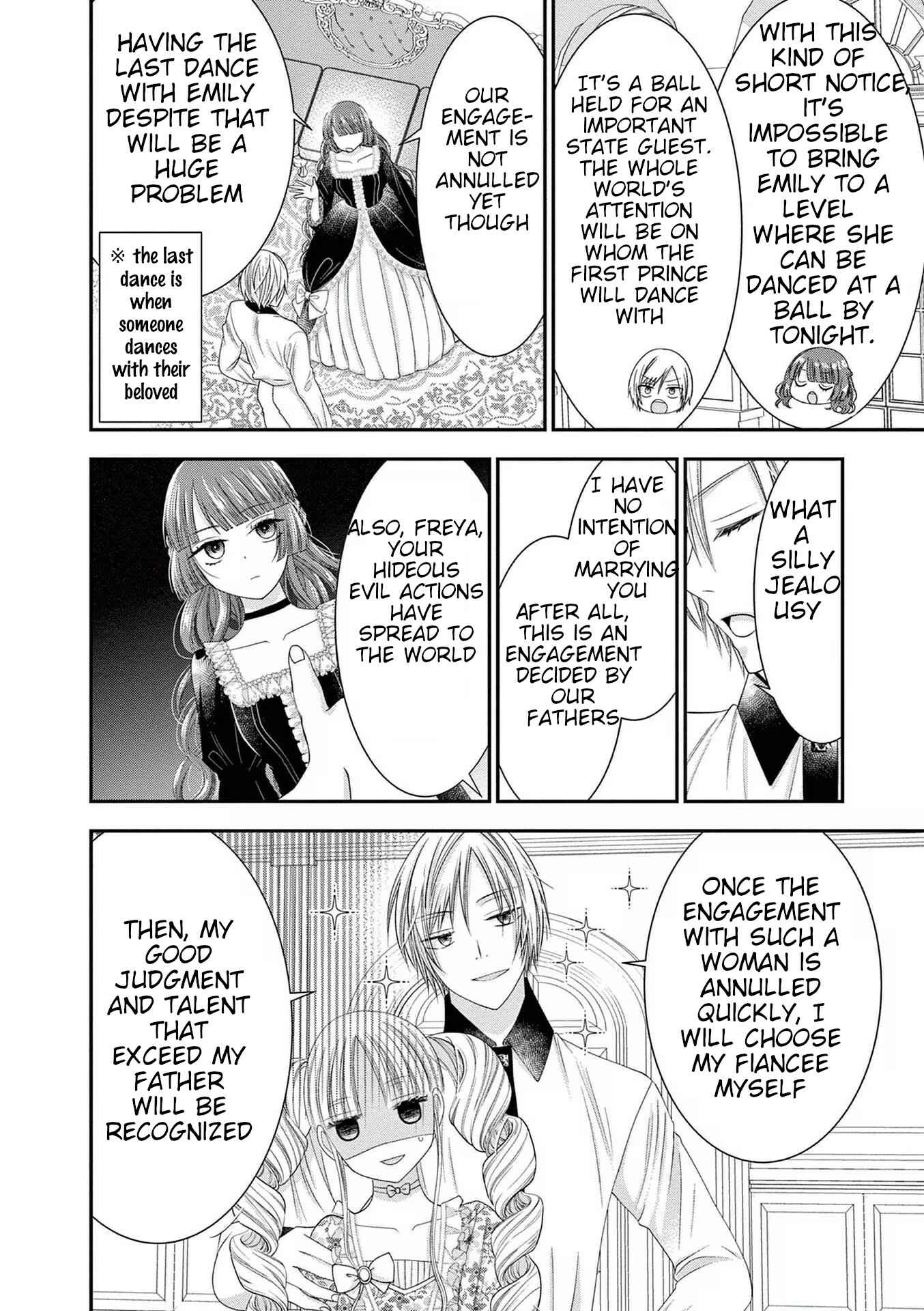 Page 4 Chapter 4 Tensei Akuyaku Reijou wa Misekake do S Ouji wo Oshioki shitai