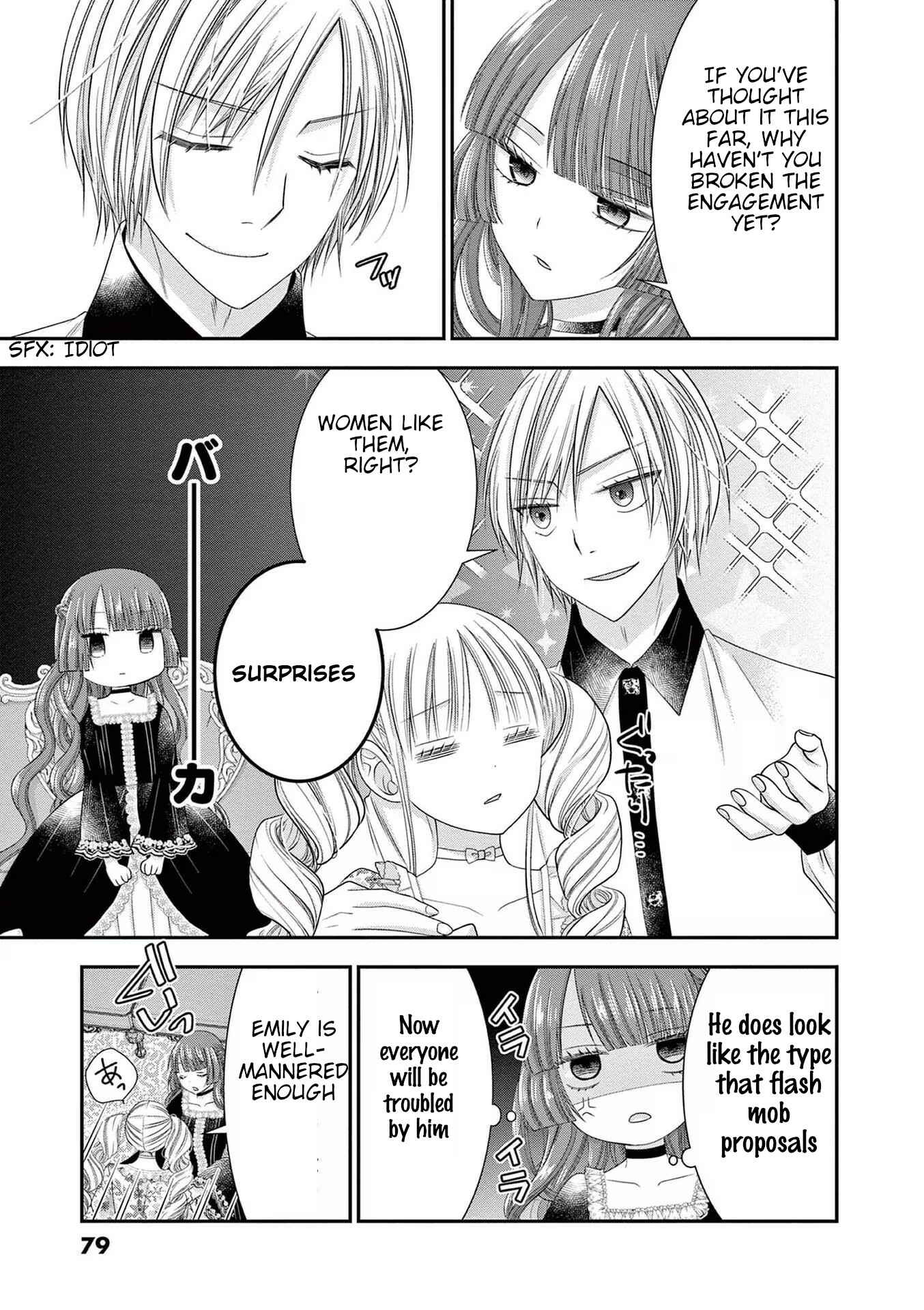 Page 5 Chapter 4 Tensei Akuyaku Reijou wa Misekake do S Ouji wo Oshioki shitai
