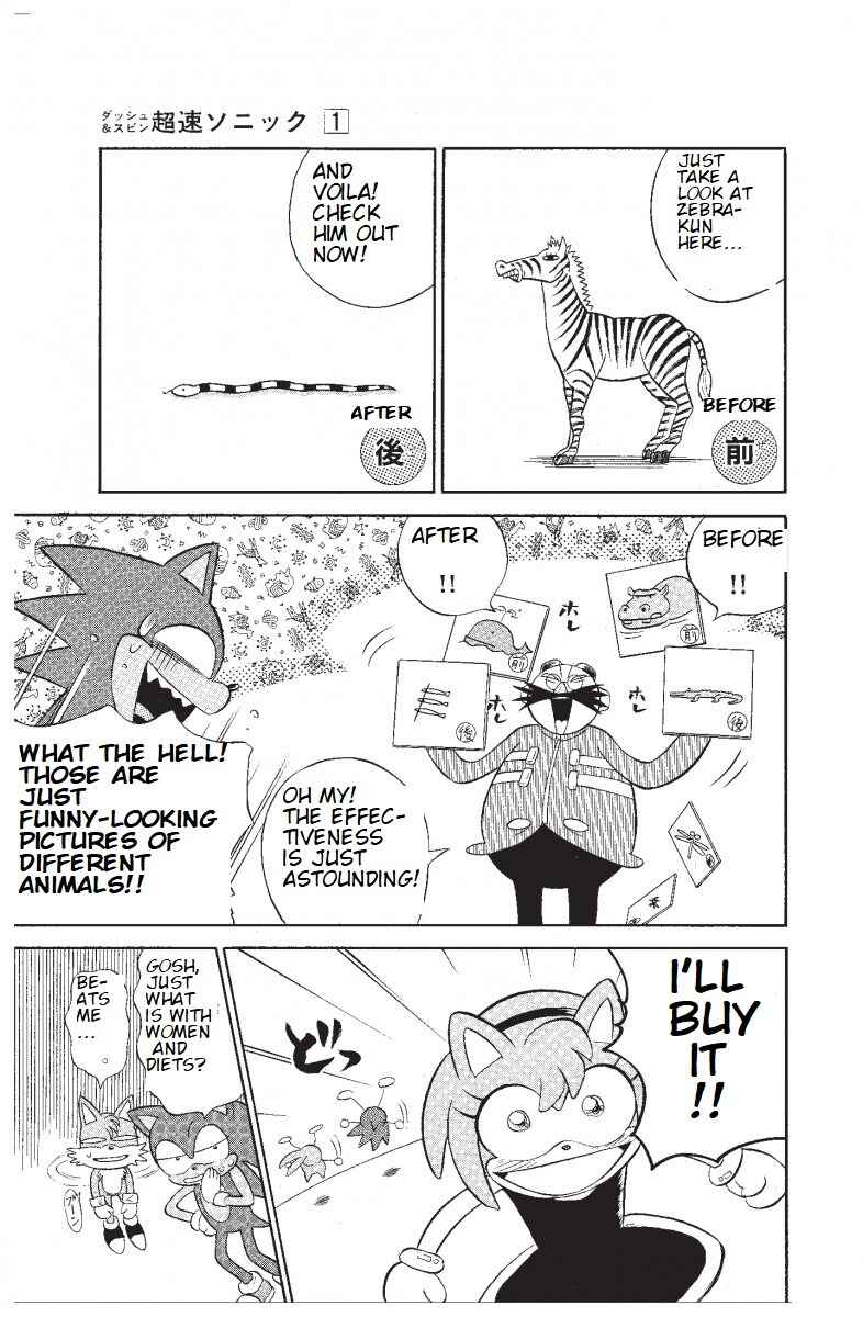 Page 5 Chapter 6 Dash & Spin: Hyper Speed Sonic