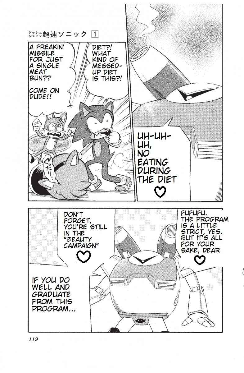 Page 9 Chapter 6 Dash & Spin: Hyper Speed Sonic