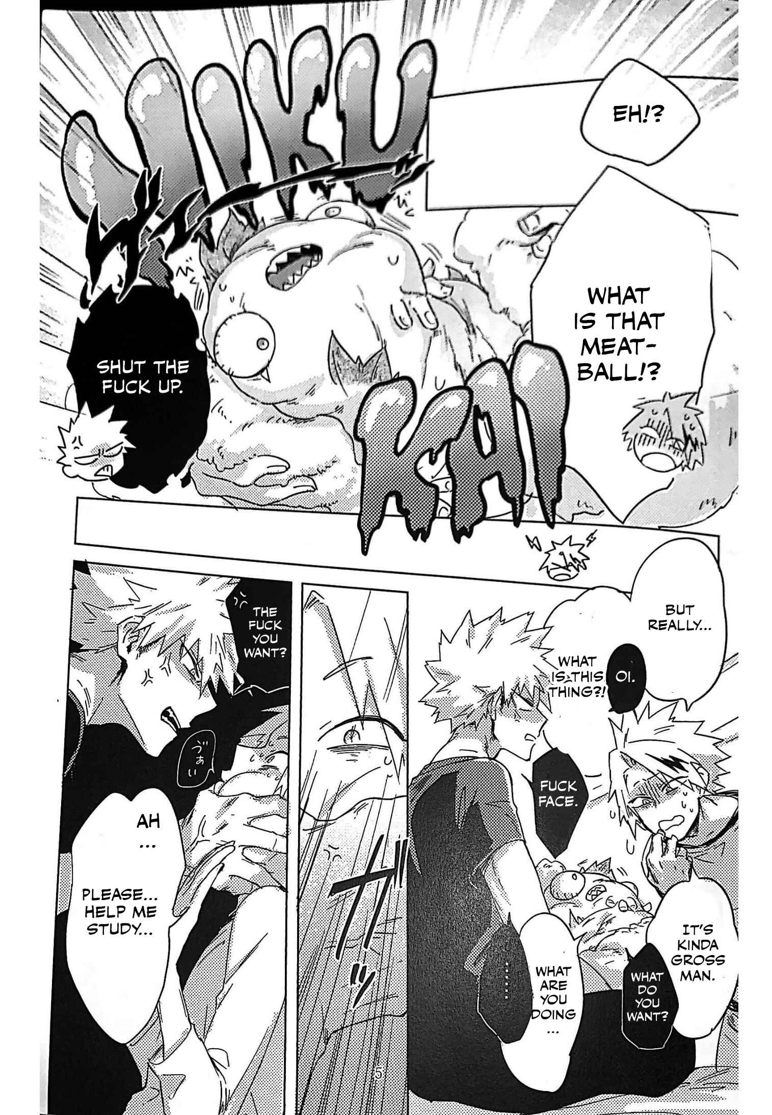 Page 4 Chapter Unknown_4de8 Boku no Hero Academia - Nanni mo Dekinai Kirishima wa Kawaii (Doujinshi)