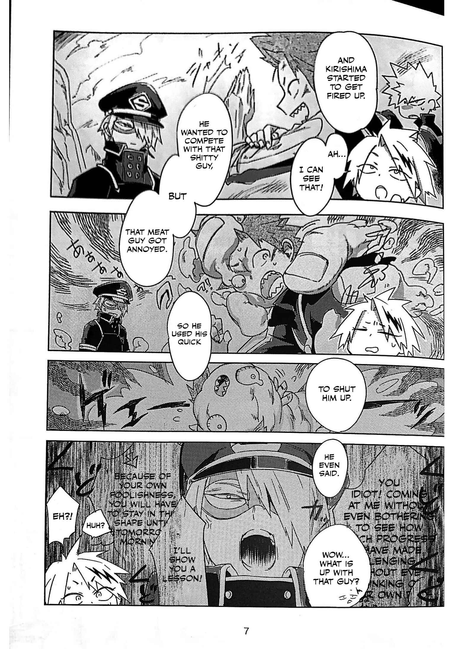 Page 6 Chapter Unknown_4de8 Boku no Hero Academia - Nanni mo Dekinai Kirishima wa Kawaii (Doujinshi)