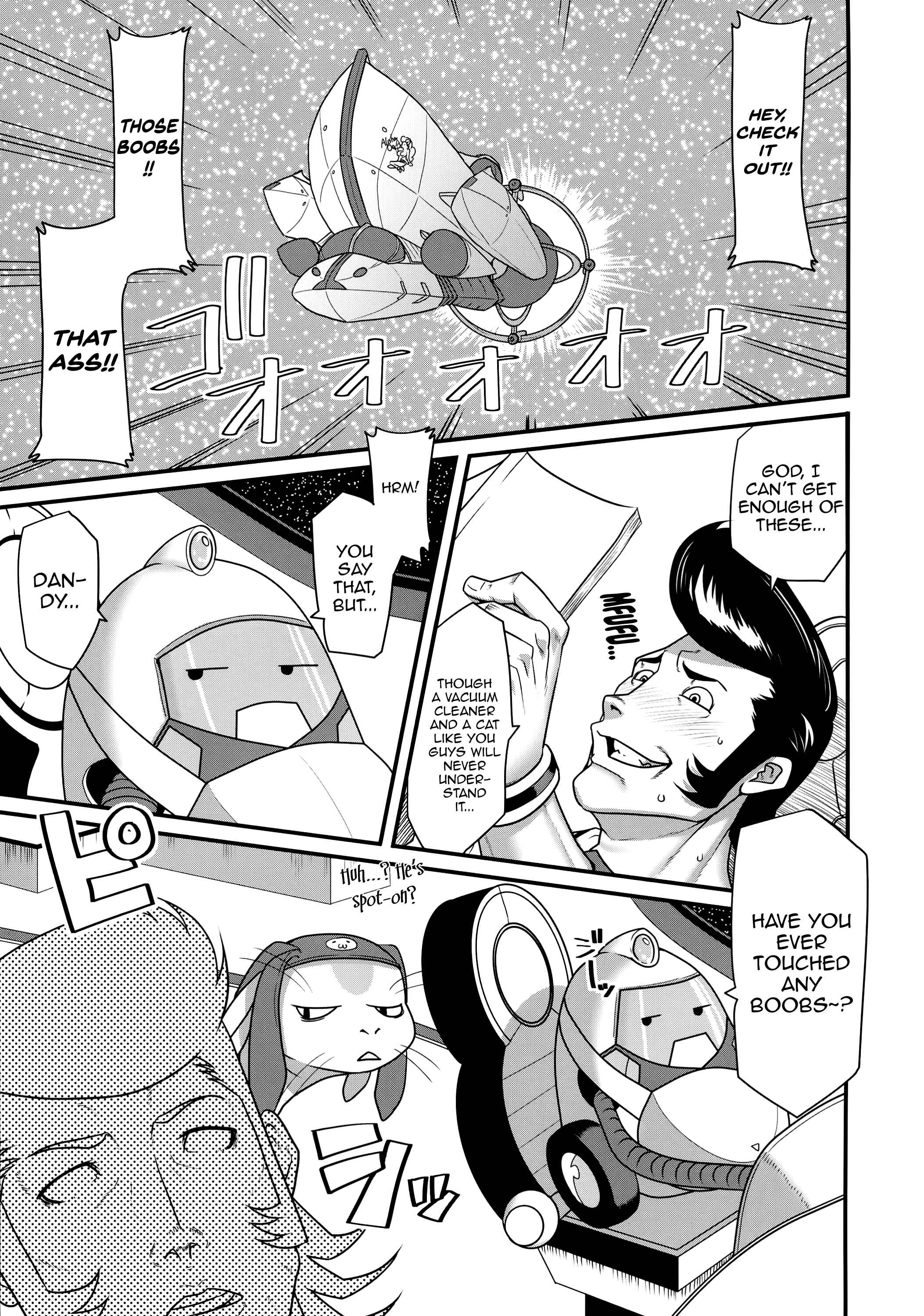 Page 3 Chapter Unknown_2a7e Space Dandy -  War of the Cherry & Bitch, Baby (Doujinshi)