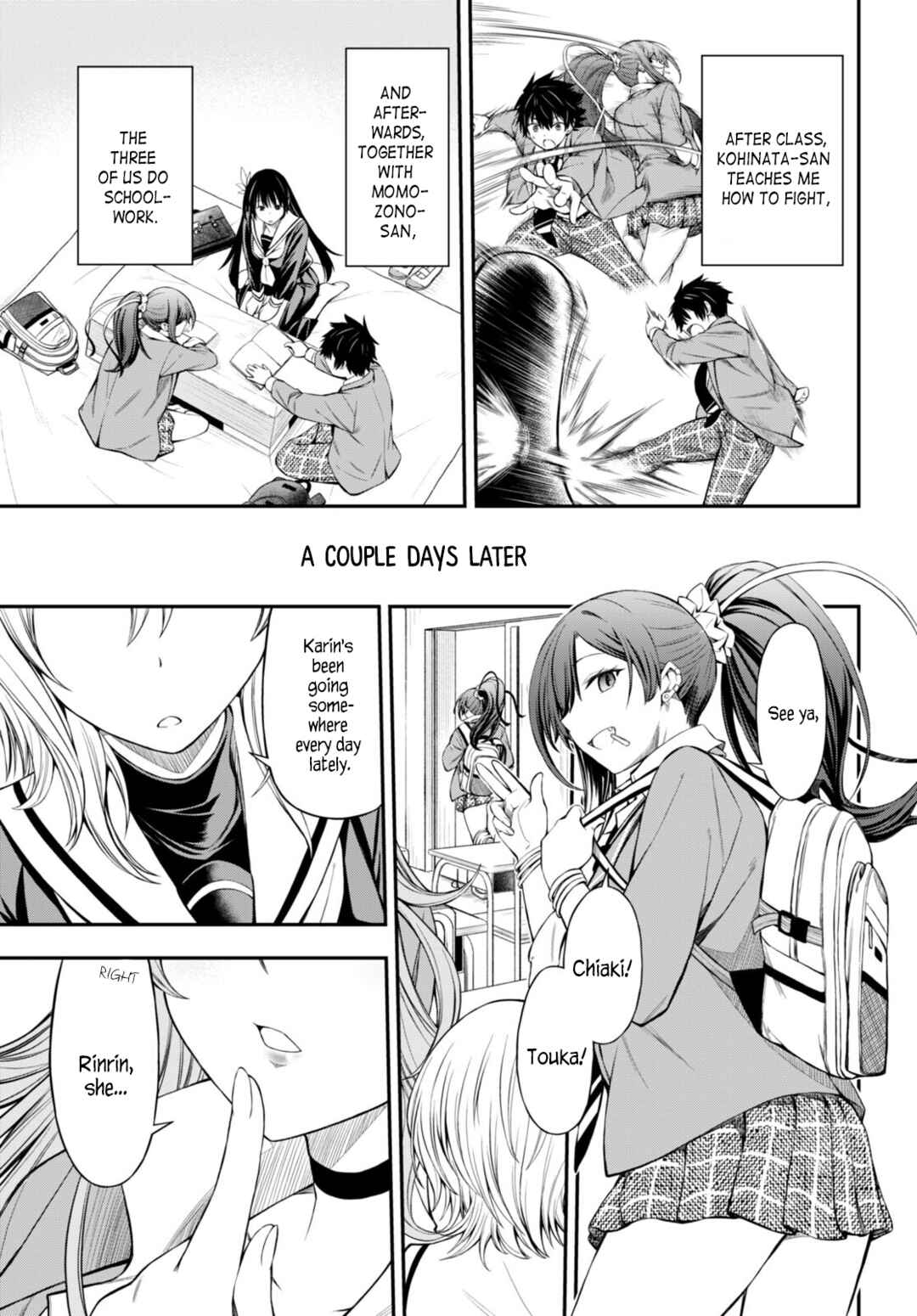 Page 25 Chapter 3 Houkago wa Kenka Saikyou no Gal ni Tsurekomareru Seikatsu - Kanojotachi ni Sukarete, Boku mo Saikyou ni!?