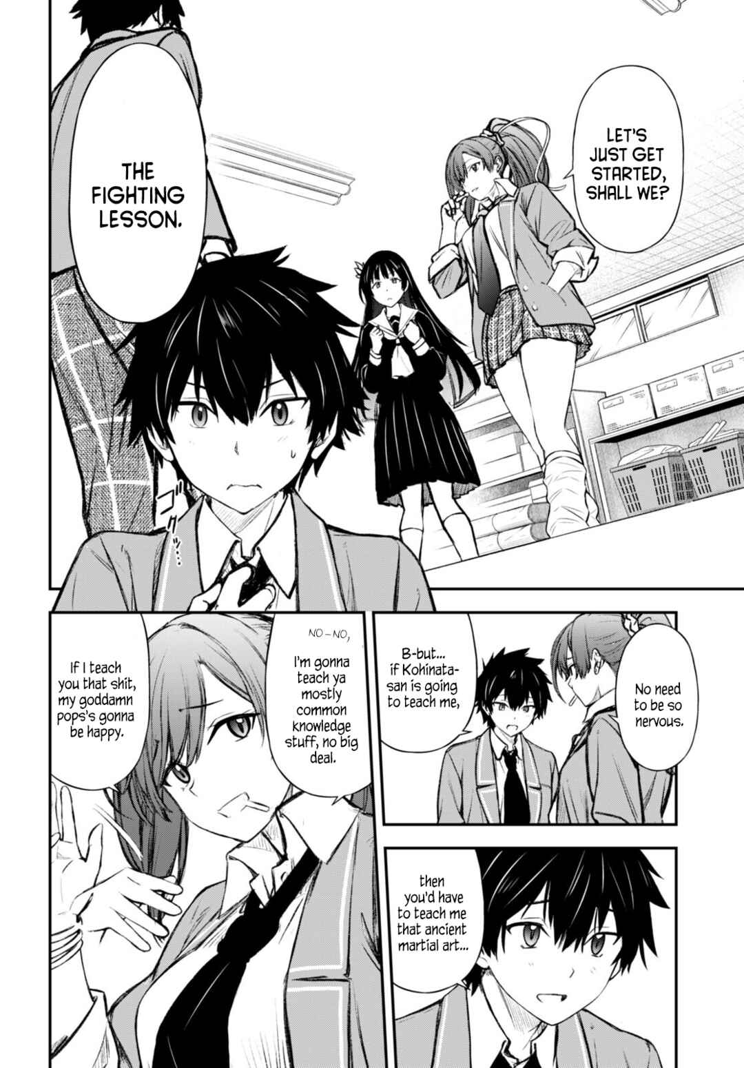 Page 4 Chapter 3 Houkago wa Kenka Saikyou no Gal ni Tsurekomareru Seikatsu - Kanojotachi ni Sukarete, Boku mo Saikyou ni!?