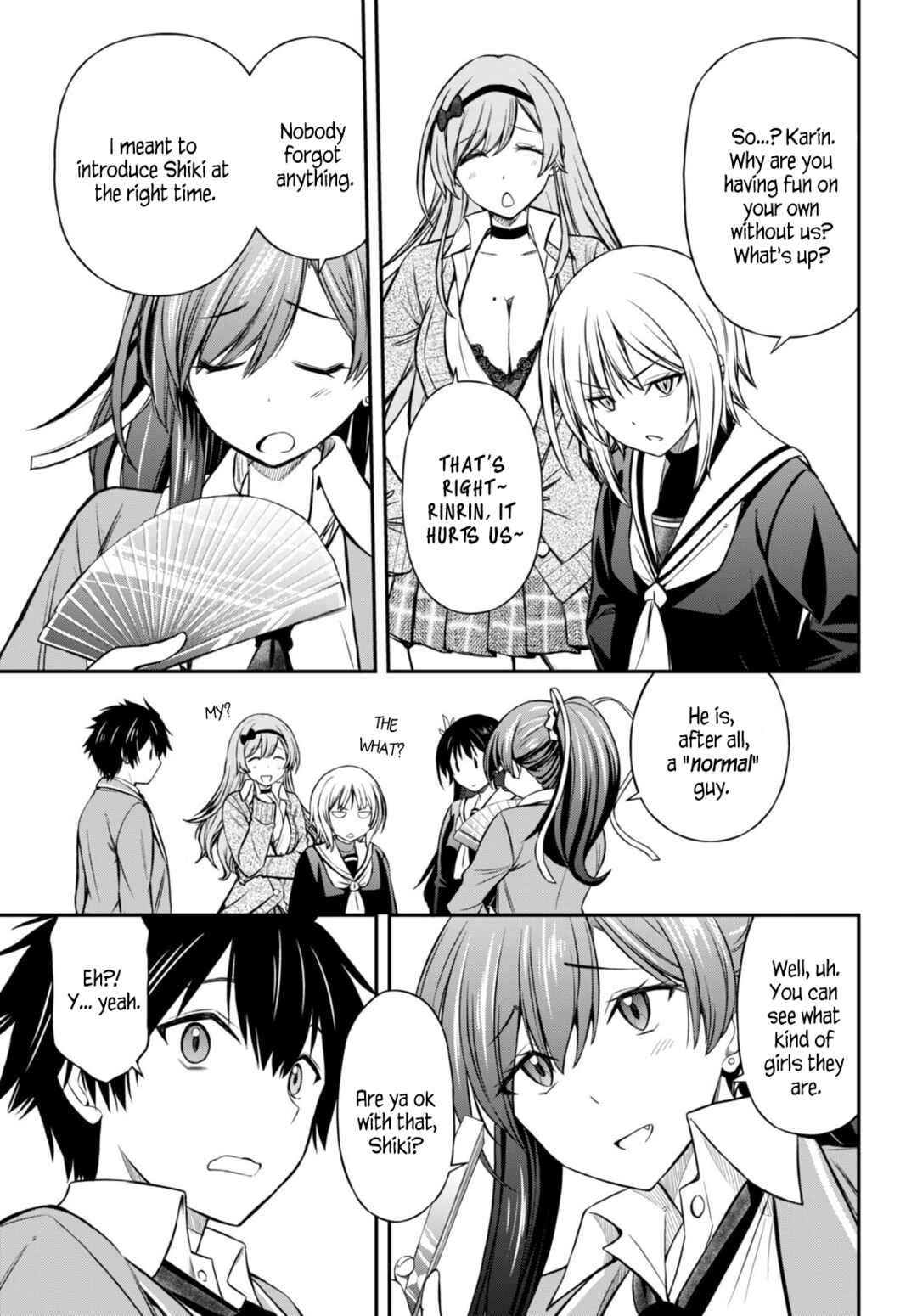 Page 17 Chapter 4 Houkago wa Kenka Saikyou no Gal ni Tsurekomareru Seikatsu - Kanojotachi ni Sukarete, Boku mo Saikyou ni!?