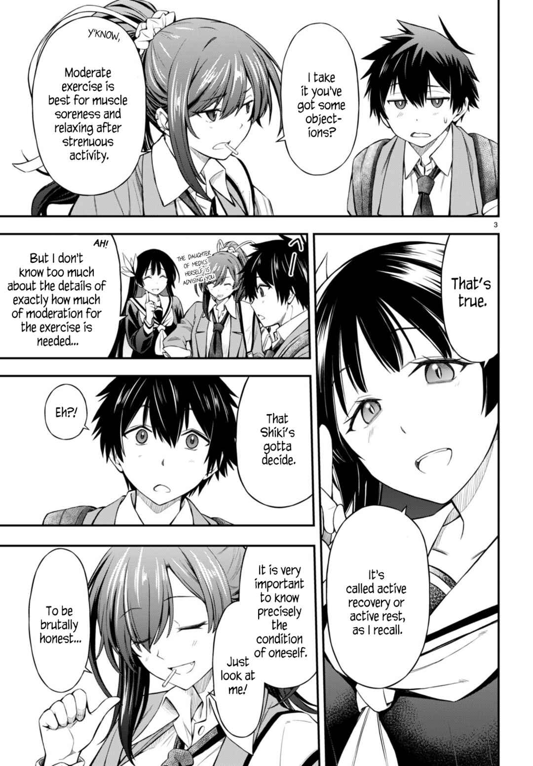 Page 3 Chapter 4 Houkago wa Kenka Saikyou no Gal ni Tsurekomareru Seikatsu - Kanojotachi ni Sukarete, Boku mo Saikyou ni!?
