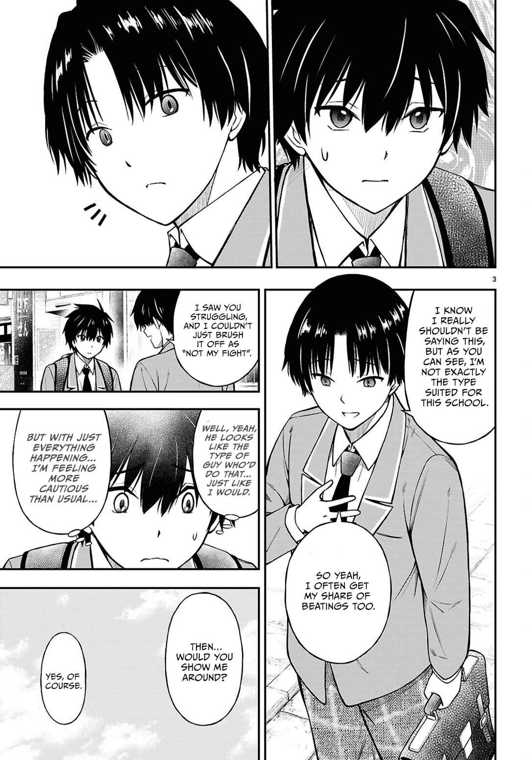 Page 3 Chapter 13 Houkago wa Kenka Saikyou no Gal ni Tsurekomareru Seikatsu - Kanojotachi ni Sukarete, Boku mo Saikyou ni!?