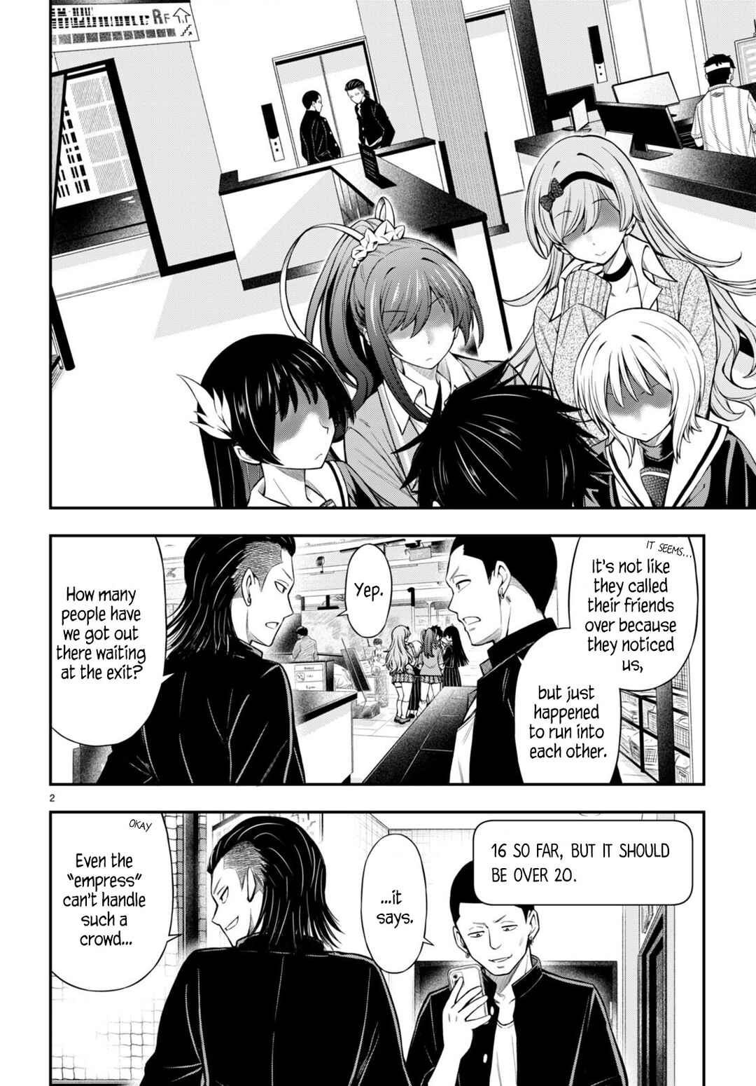 Page 2 Chapter 5 Houkago wa Kenka Saikyou no Gal ni Tsurekomareru Seikatsu - Kanojotachi ni Sukarete, Boku mo Saikyou ni!?