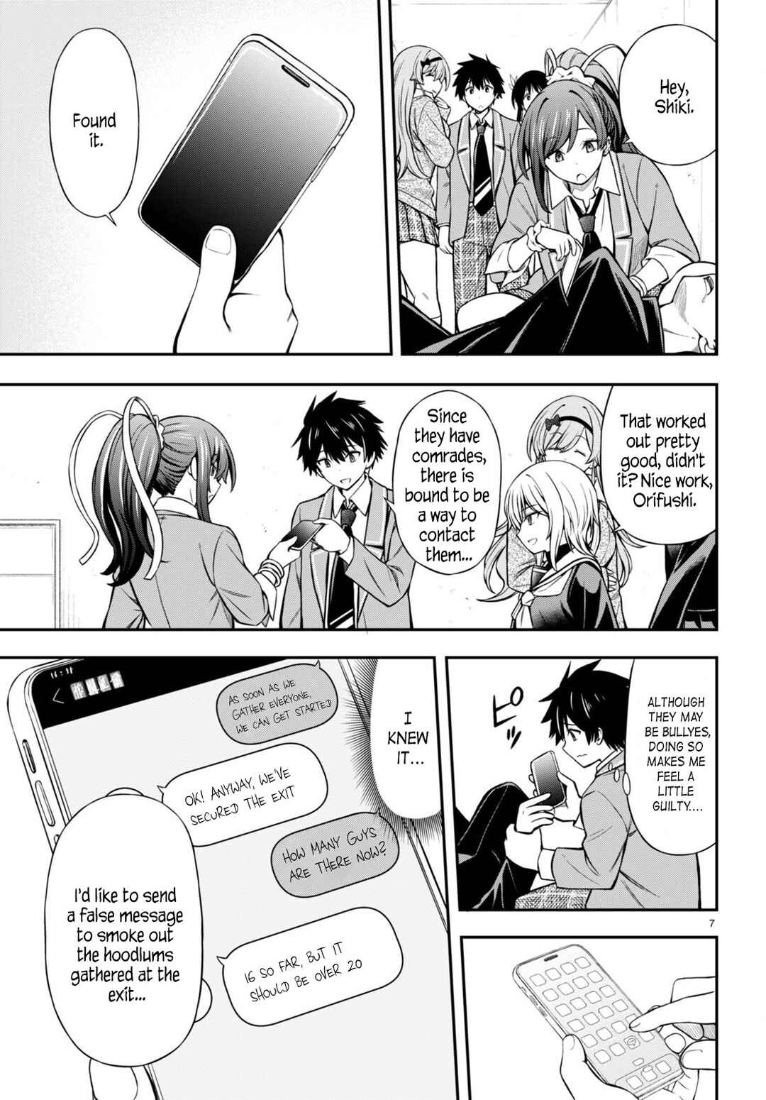 Page 7 Chapter 5 Houkago wa Kenka Saikyou no Gal ni Tsurekomareru Seikatsu - Kanojotachi ni Sukarete, Boku mo Saikyou ni!?