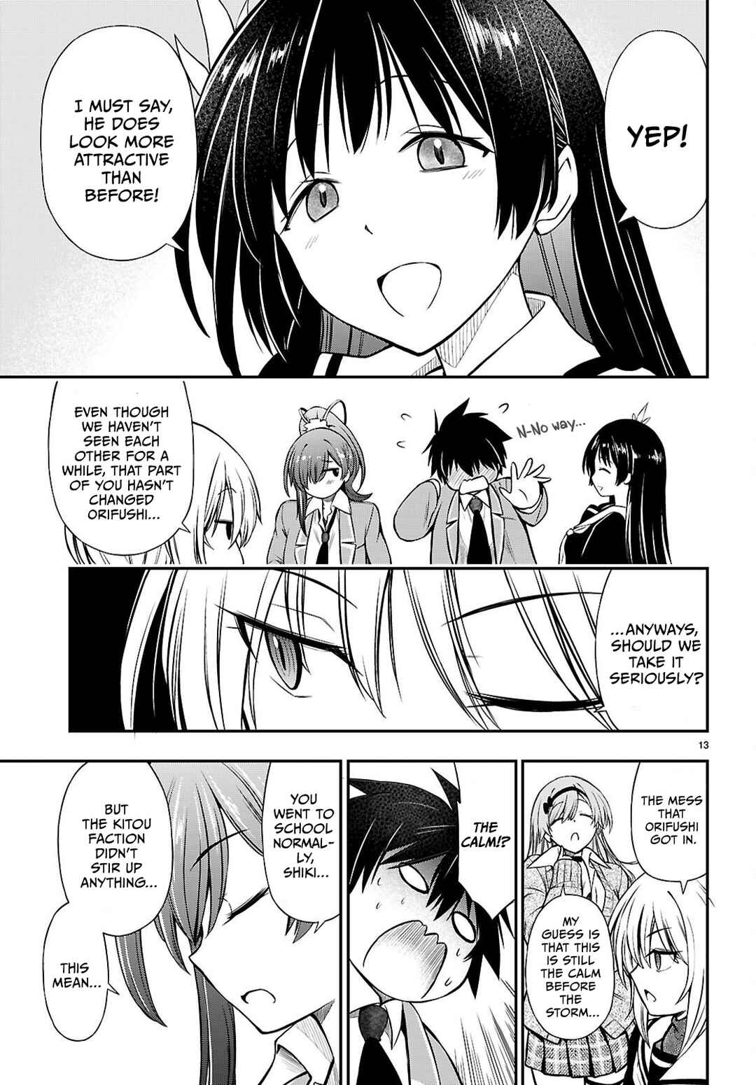 Page 13 Chapter 12 Houkago wa Kenka Saikyou no Gal ni Tsurekomareru Seikatsu - Kanojotachi ni Sukarete, Boku mo Saikyou ni!?