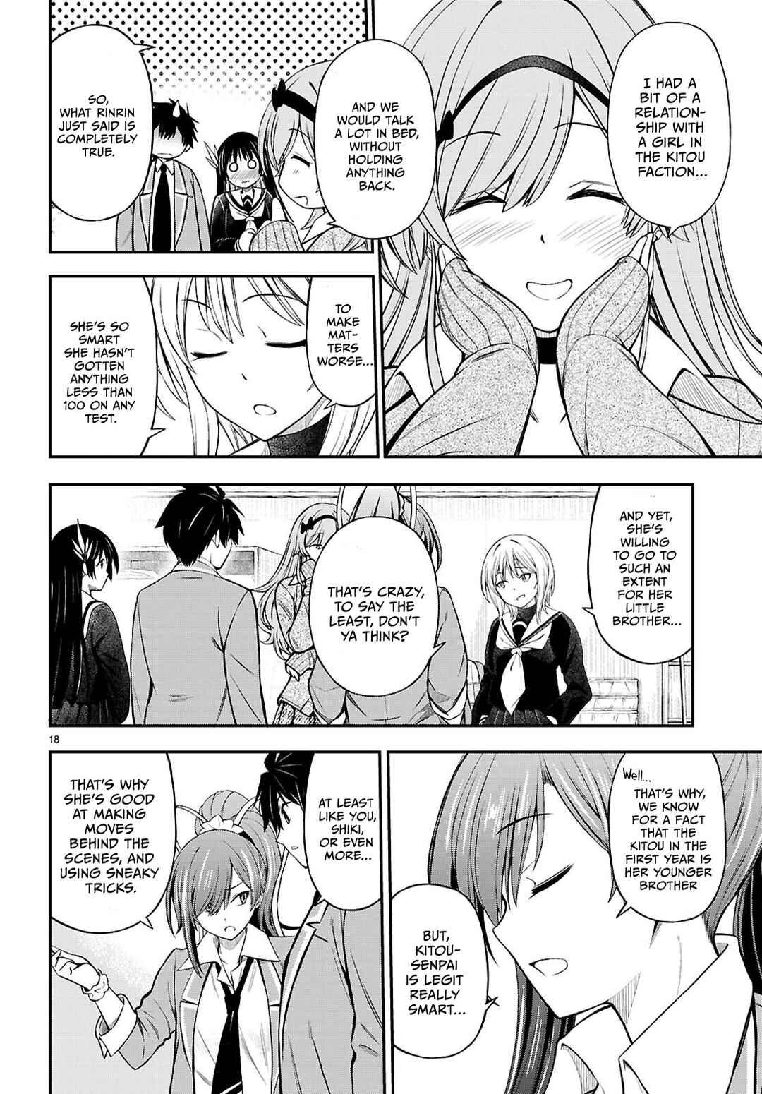 Page 18 Chapter 12 Houkago wa Kenka Saikyou no Gal ni Tsurekomareru Seikatsu - Kanojotachi ni Sukarete, Boku mo Saikyou ni!?
