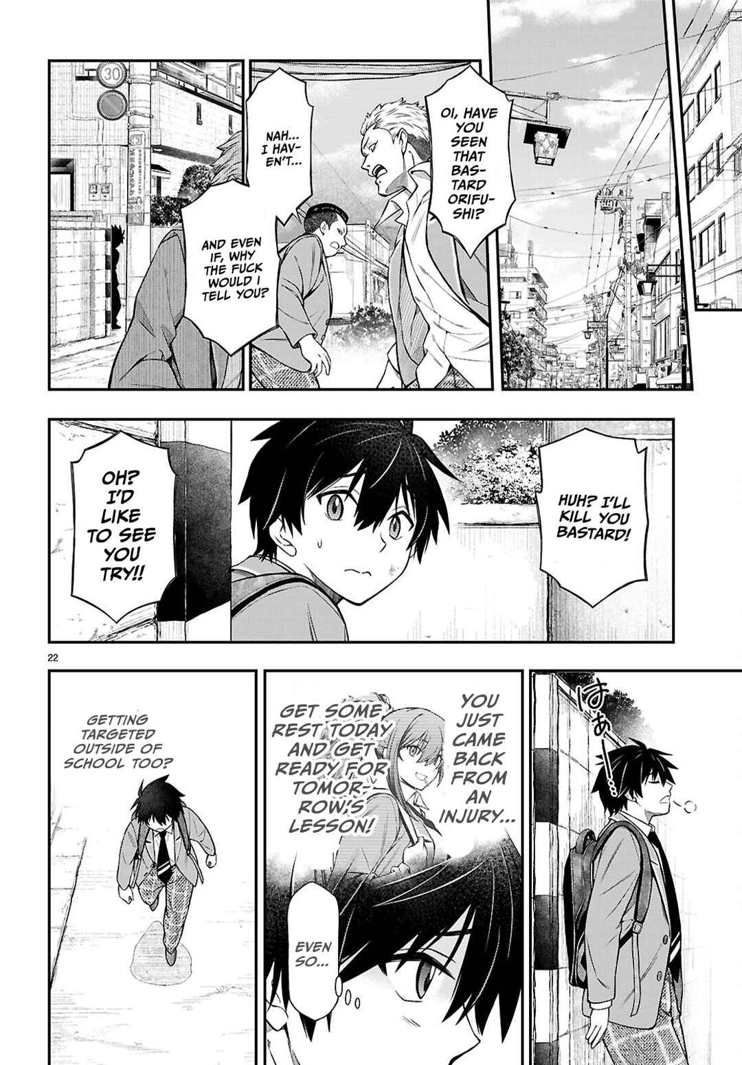 Page 22 Chapter 12 Houkago wa Kenka Saikyou no Gal ni Tsurekomareru Seikatsu - Kanojotachi ni Sukarete, Boku mo Saikyou ni!?