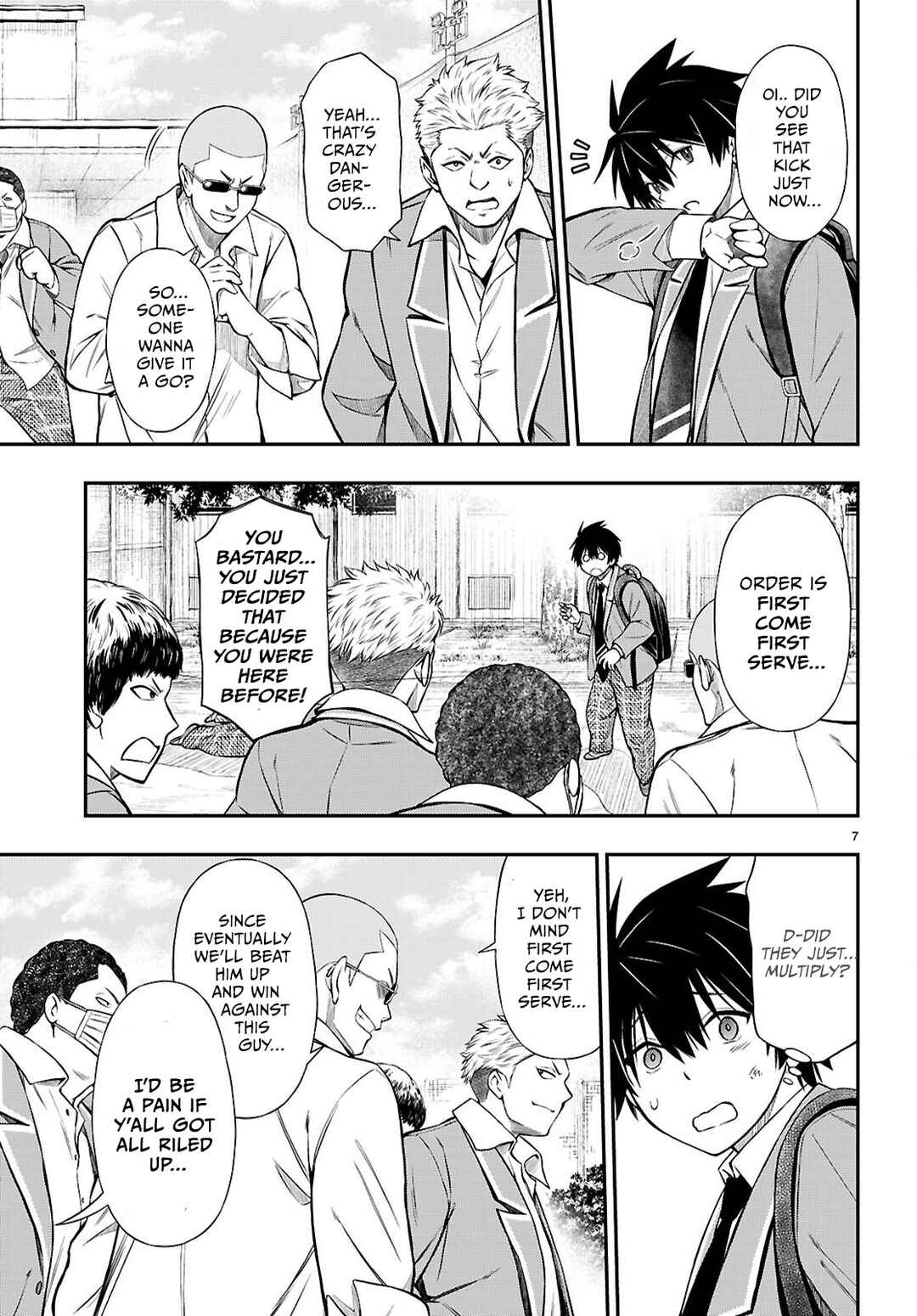 Page 7 Chapter 12 Houkago wa Kenka Saikyou no Gal ni Tsurekomareru Seikatsu - Kanojotachi ni Sukarete, Boku mo Saikyou ni!?