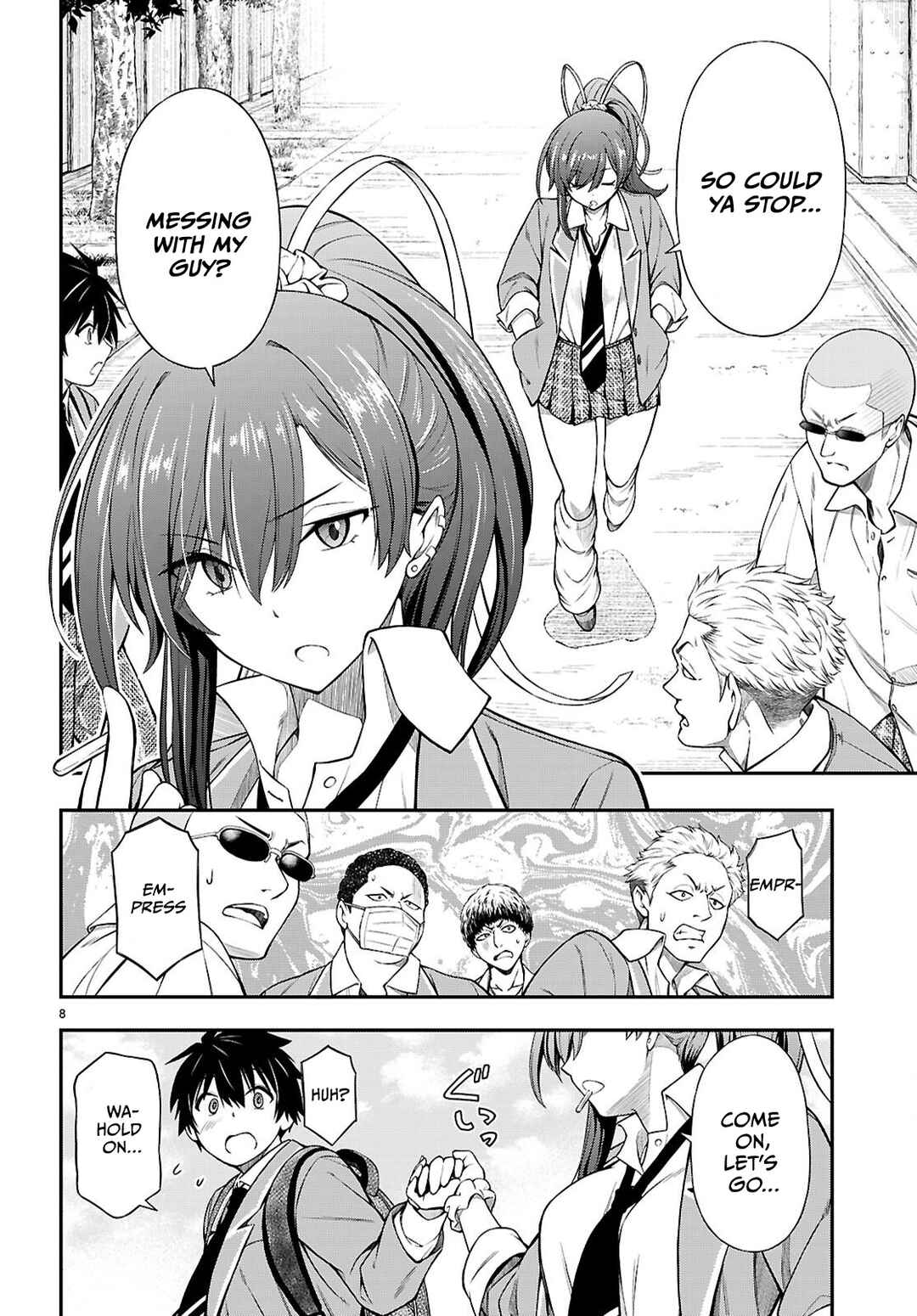 Page 8 Chapter 12 Houkago wa Kenka Saikyou no Gal ni Tsurekomareru Seikatsu - Kanojotachi ni Sukarete, Boku mo Saikyou ni!?
