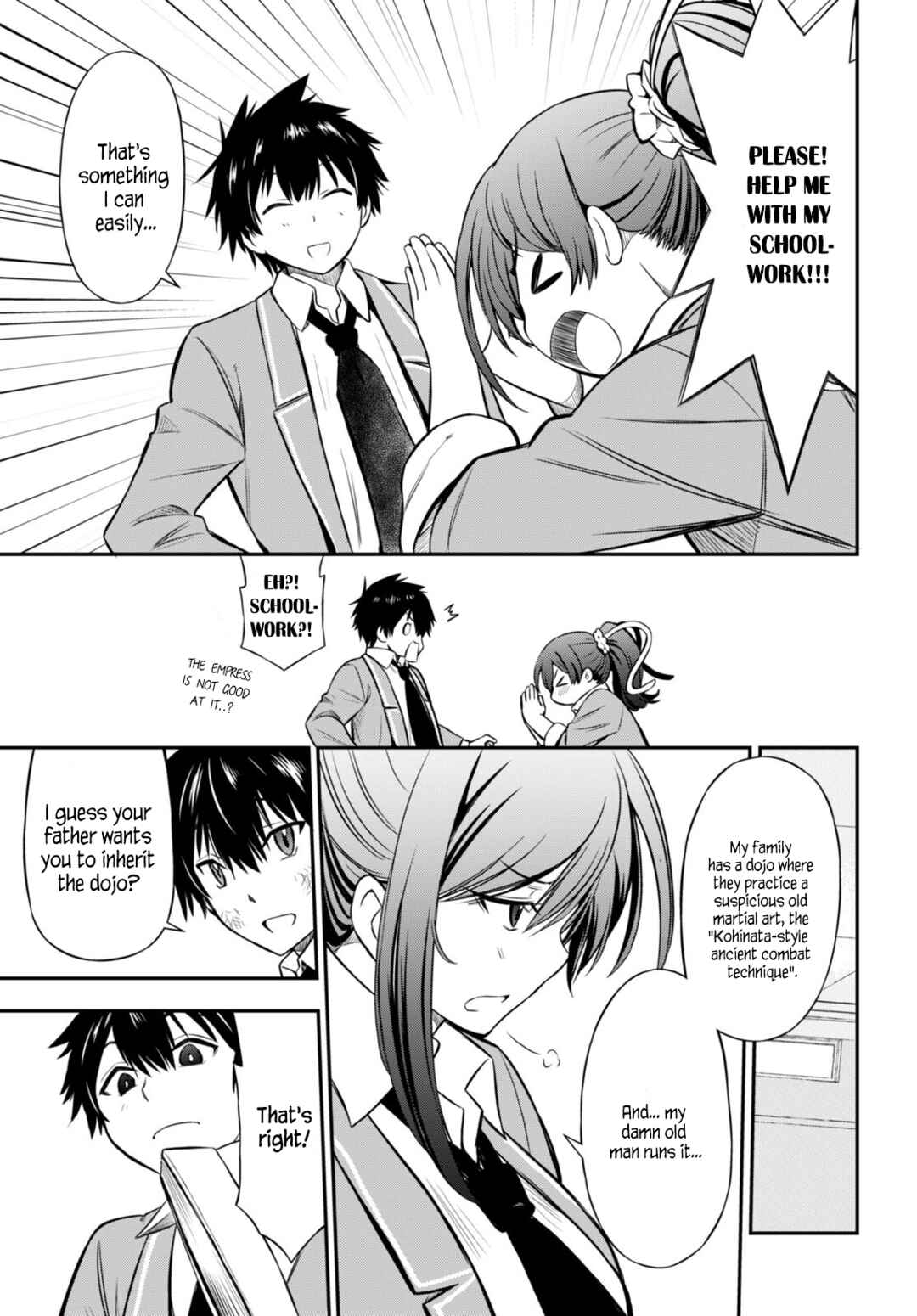Page 27 Chapter 2 Houkago wa Kenka Saikyou no Gal ni Tsurekomareru Seikatsu - Kanojotachi ni Sukarete, Boku mo Saikyou ni!?