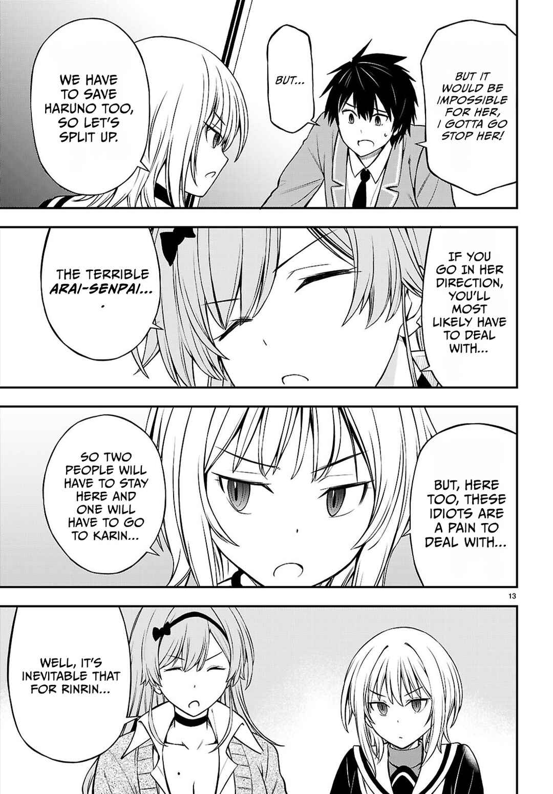 Page 13 Chapter 9 Houkago wa Kenka Saikyou no Gal ni Tsurekomareru Seikatsu - Kanojotachi ni Sukarete, Boku mo Saikyou ni!?