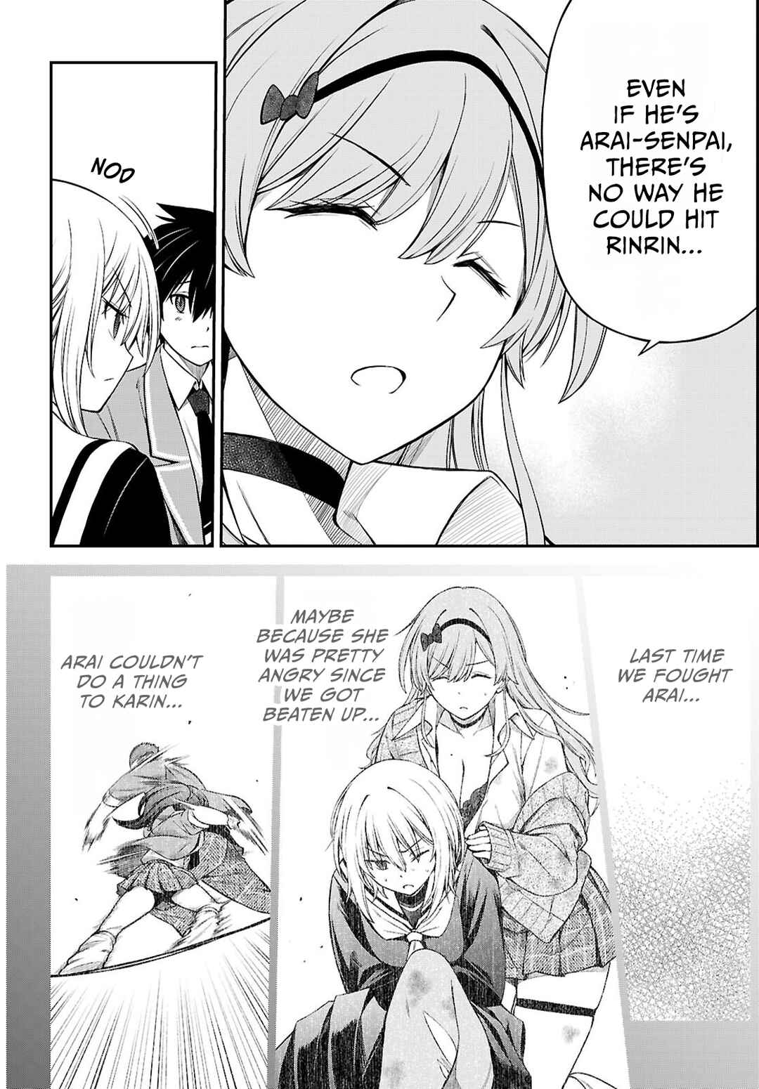 Page 16 Chapter 9 Houkago wa Kenka Saikyou no Gal ni Tsurekomareru Seikatsu - Kanojotachi ni Sukarete, Boku mo Saikyou ni!?