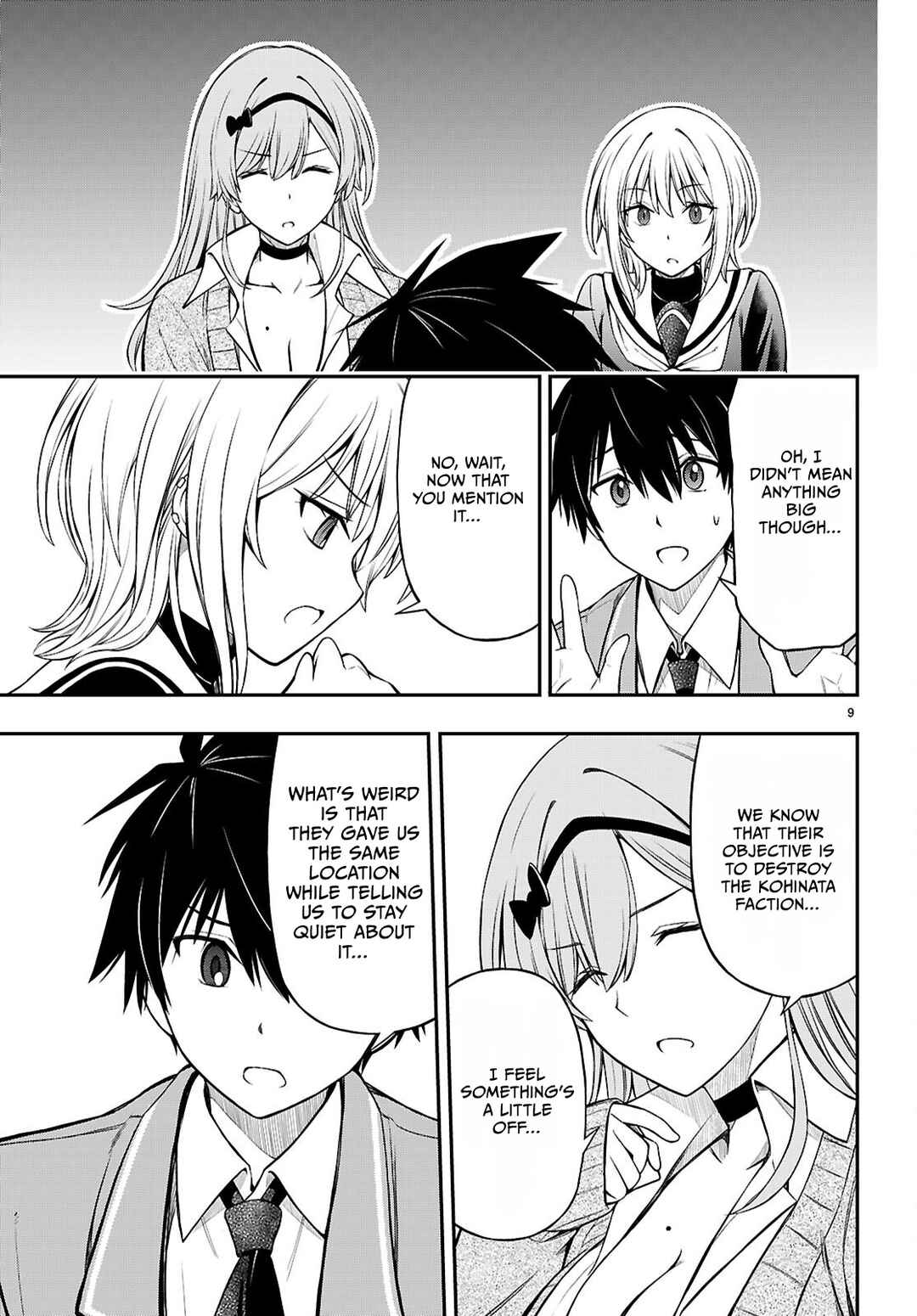 Page 9 Chapter 9 Houkago wa Kenka Saikyou no Gal ni Tsurekomareru Seikatsu - Kanojotachi ni Sukarete, Boku mo Saikyou ni!?
