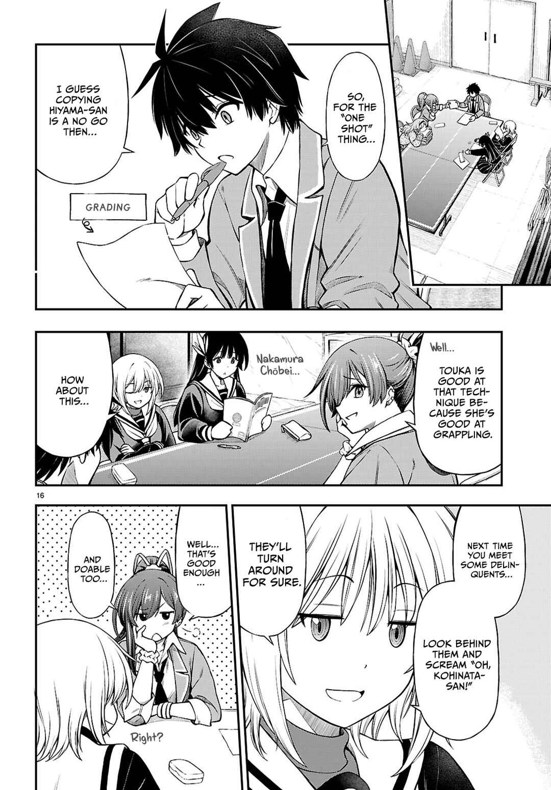 Page 16 Chapter 14 Houkago wa Kenka Saikyou no Gal ni Tsurekomareru Seikatsu - Kanojotachi ni Sukarete, Boku mo Saikyou ni!?