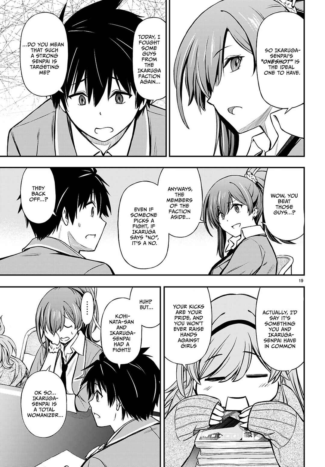 Page 19 Chapter 14 Houkago wa Kenka Saikyou no Gal ni Tsurekomareru Seikatsu - Kanojotachi ni Sukarete, Boku mo Saikyou ni!?