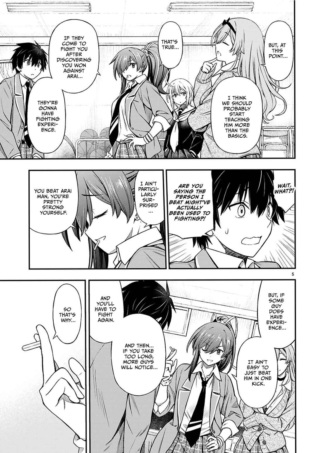 Page 5 Chapter 14 Houkago wa Kenka Saikyou no Gal ni Tsurekomareru Seikatsu - Kanojotachi ni Sukarete, Boku mo Saikyou ni!?
