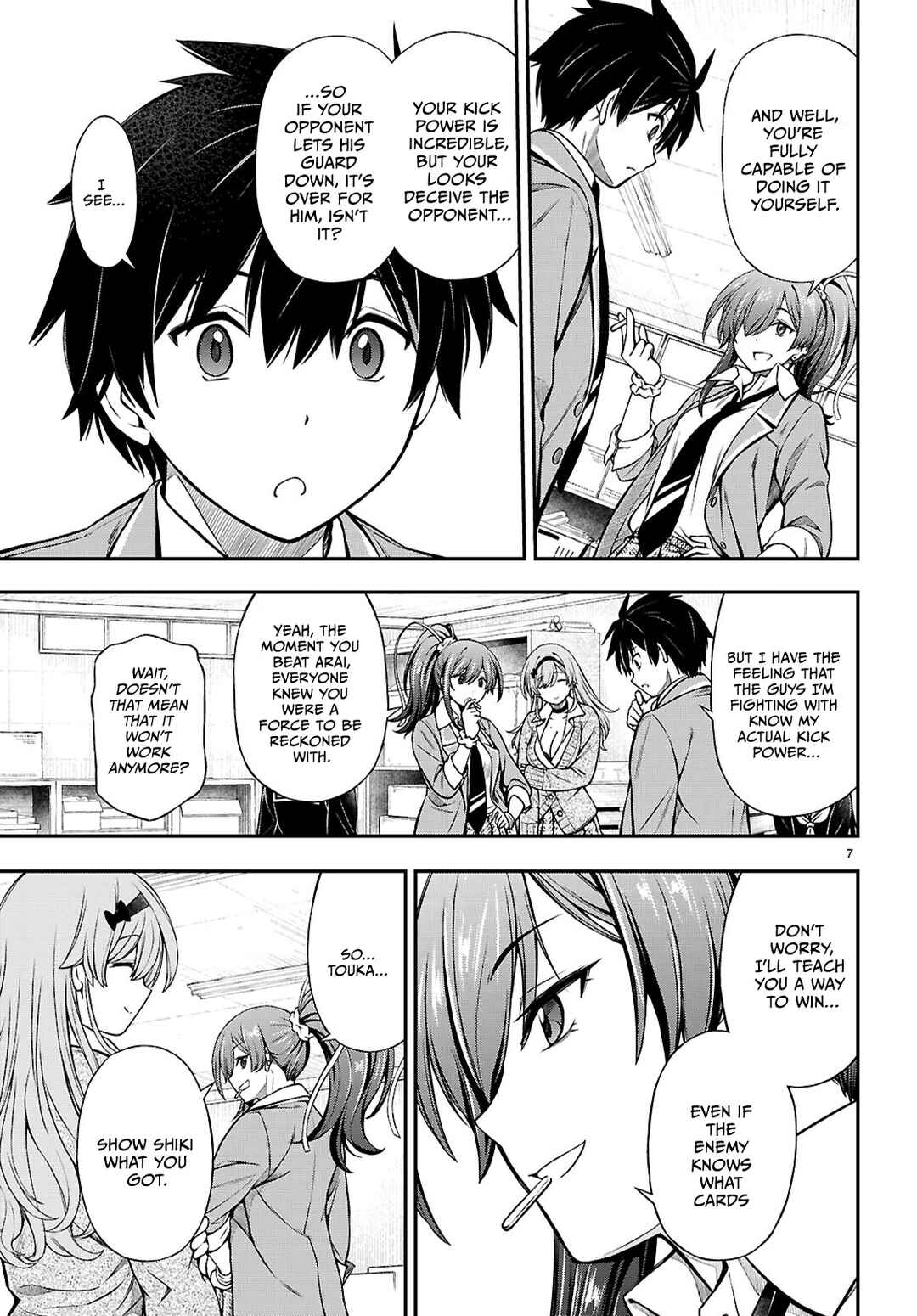 Page 7 Chapter 14 Houkago wa Kenka Saikyou no Gal ni Tsurekomareru Seikatsu - Kanojotachi ni Sukarete, Boku mo Saikyou ni!?