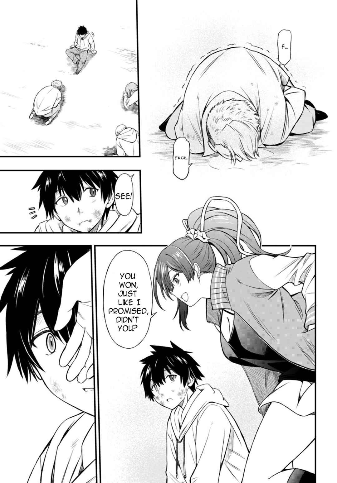 Page 36 Chapter 1 Houkago wa Kenka Saikyou no Gal ni Tsurekomareru Seikatsu - Kanojotachi ni Sukarete, Boku mo Saikyou ni!?