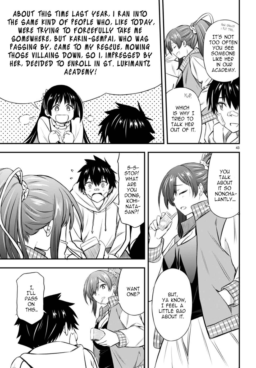 Page 45 Chapter 1 Houkago wa Kenka Saikyou no Gal ni Tsurekomareru Seikatsu - Kanojotachi ni Sukarete, Boku mo Saikyou ni!?