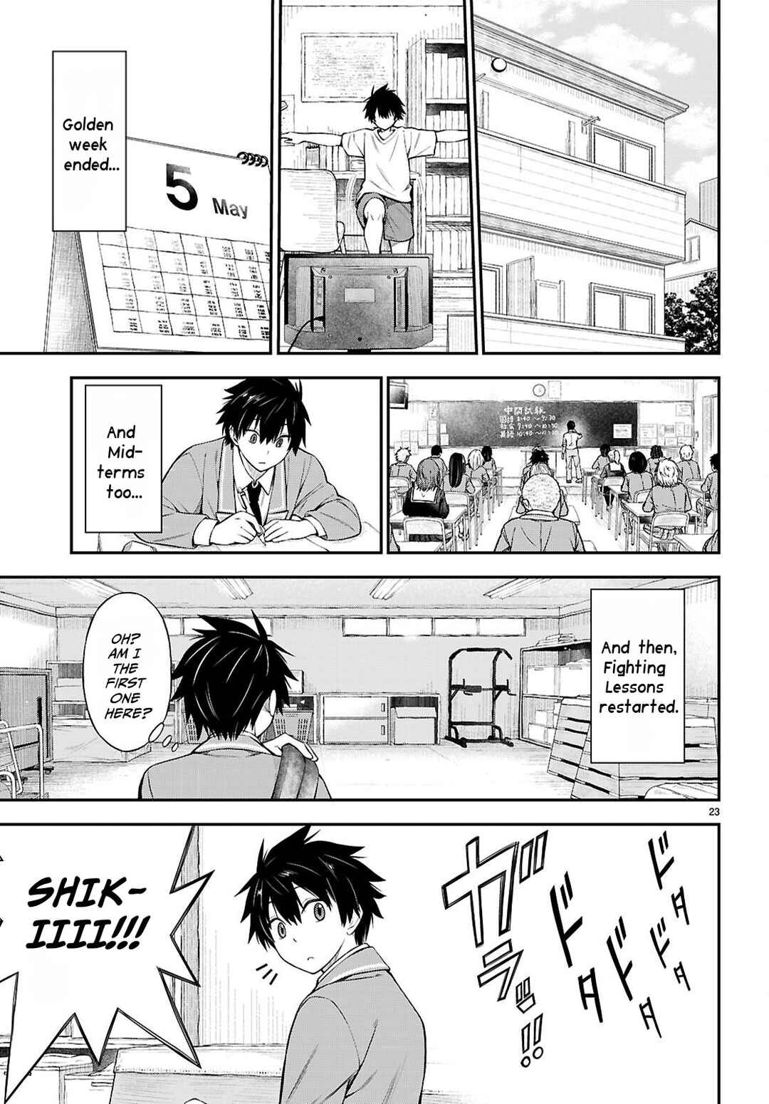 Page 23 Chapter 7 Houkago wa Kenka Saikyou no Gal ni Tsurekomareru Seikatsu - Kanojotachi ni Sukarete, Boku mo Saikyou ni!?