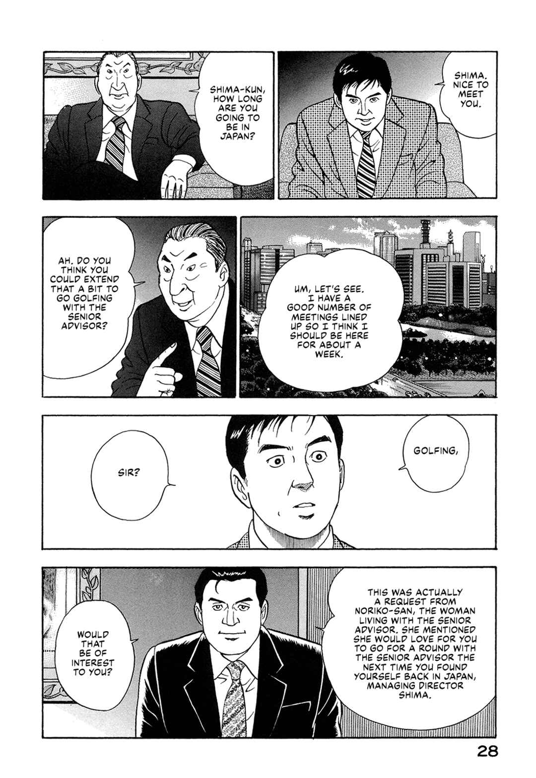 Page 10 Chapter 54 Managing Director Shima Kōsaku