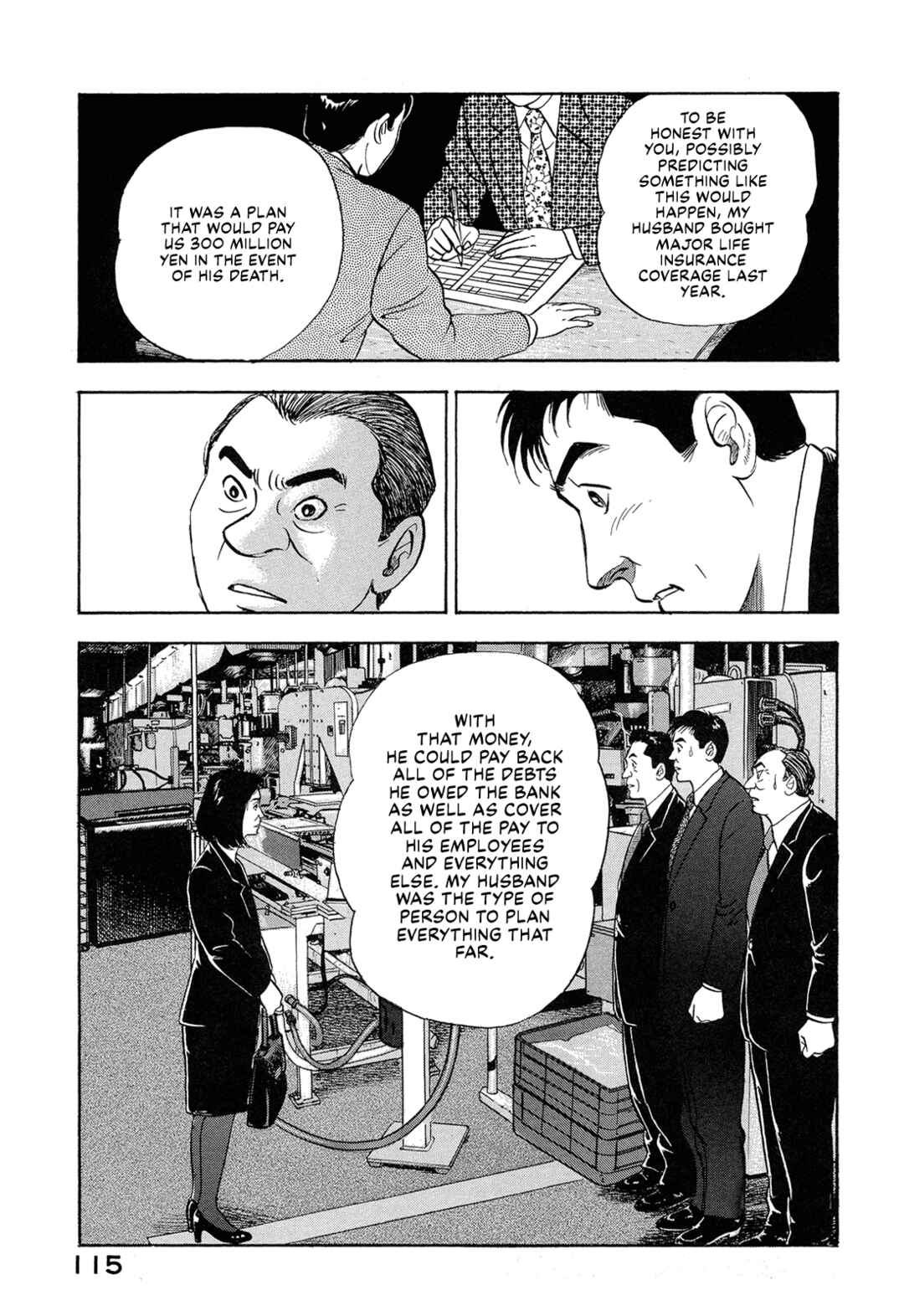 Page 13 Chapter 46 Managing Director Shima Kōsaku