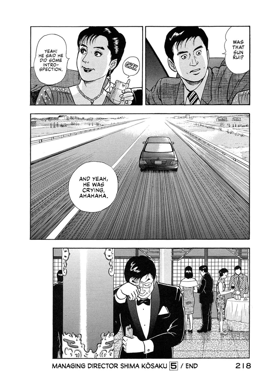 Page 16 Chapter 65 Managing Director Shima Kōsaku