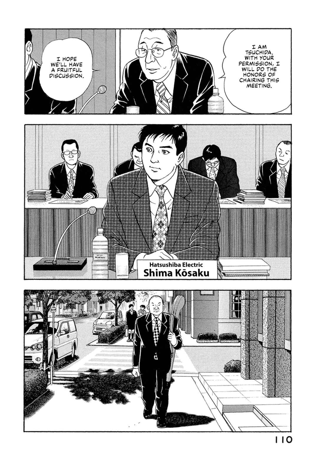 Page 4 Chapter 7 Managing Director Shima Kōsaku