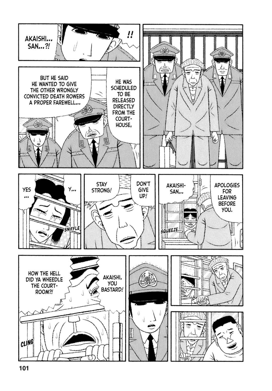 Page 9 Chapter 55 Mori no Asagao - Shinjin Keimukan to Aru Shikeishuu no Monogatari