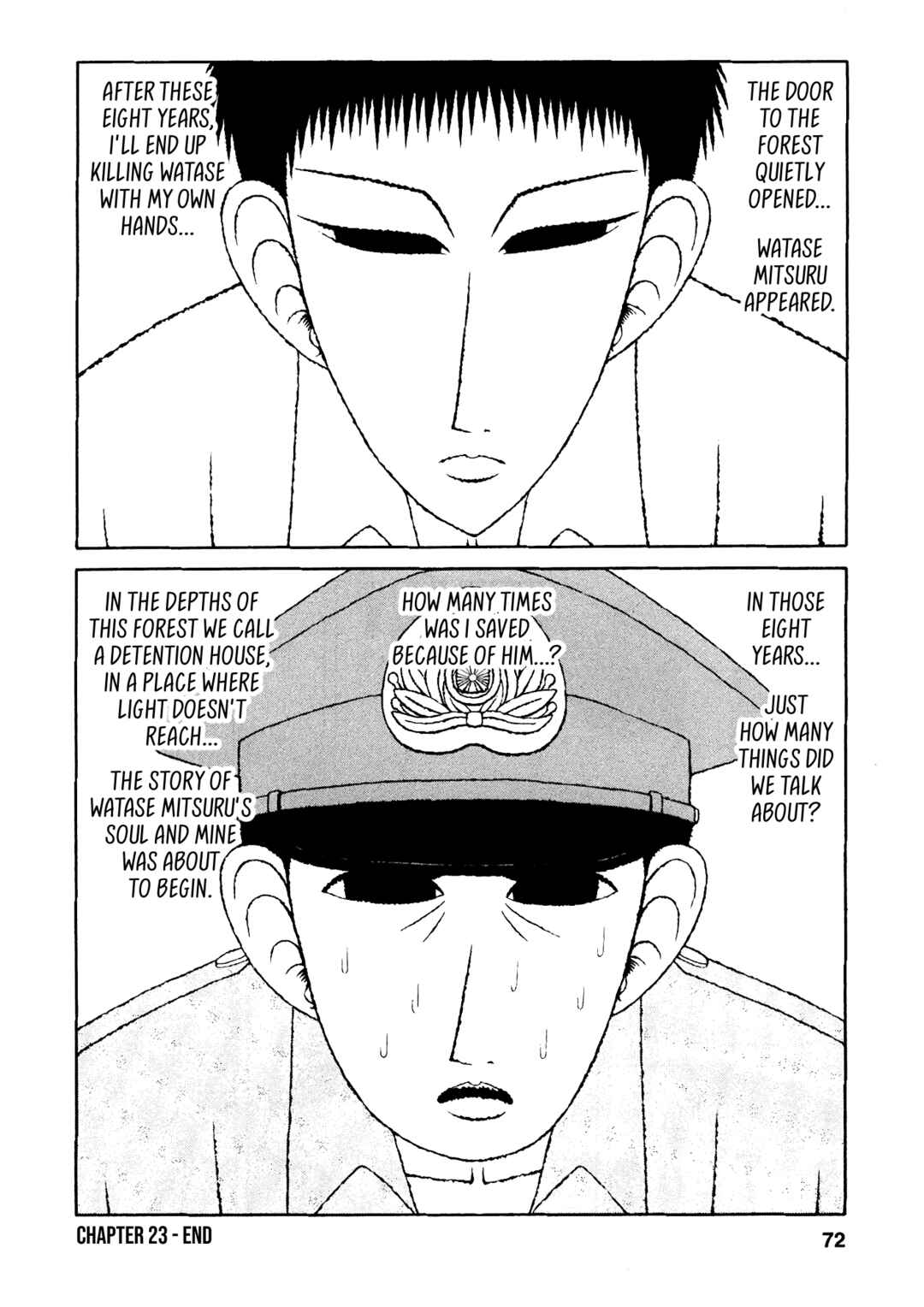 Page 24 Chapter 23 Mori no Asagao - Shinjin Keimukan to Aru Shikeishuu no Monogatari