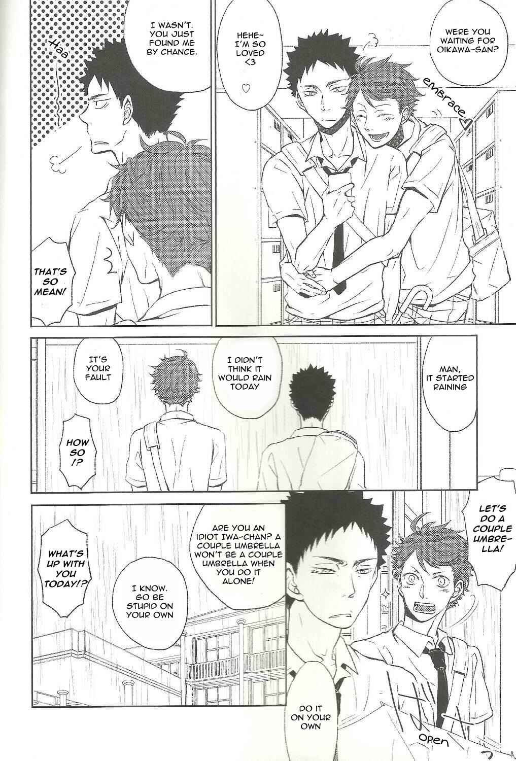 Page 3 Chapter Unknown_c1f7 Haikyu!! - Yasashii Ame no Hito (Doujinshi)