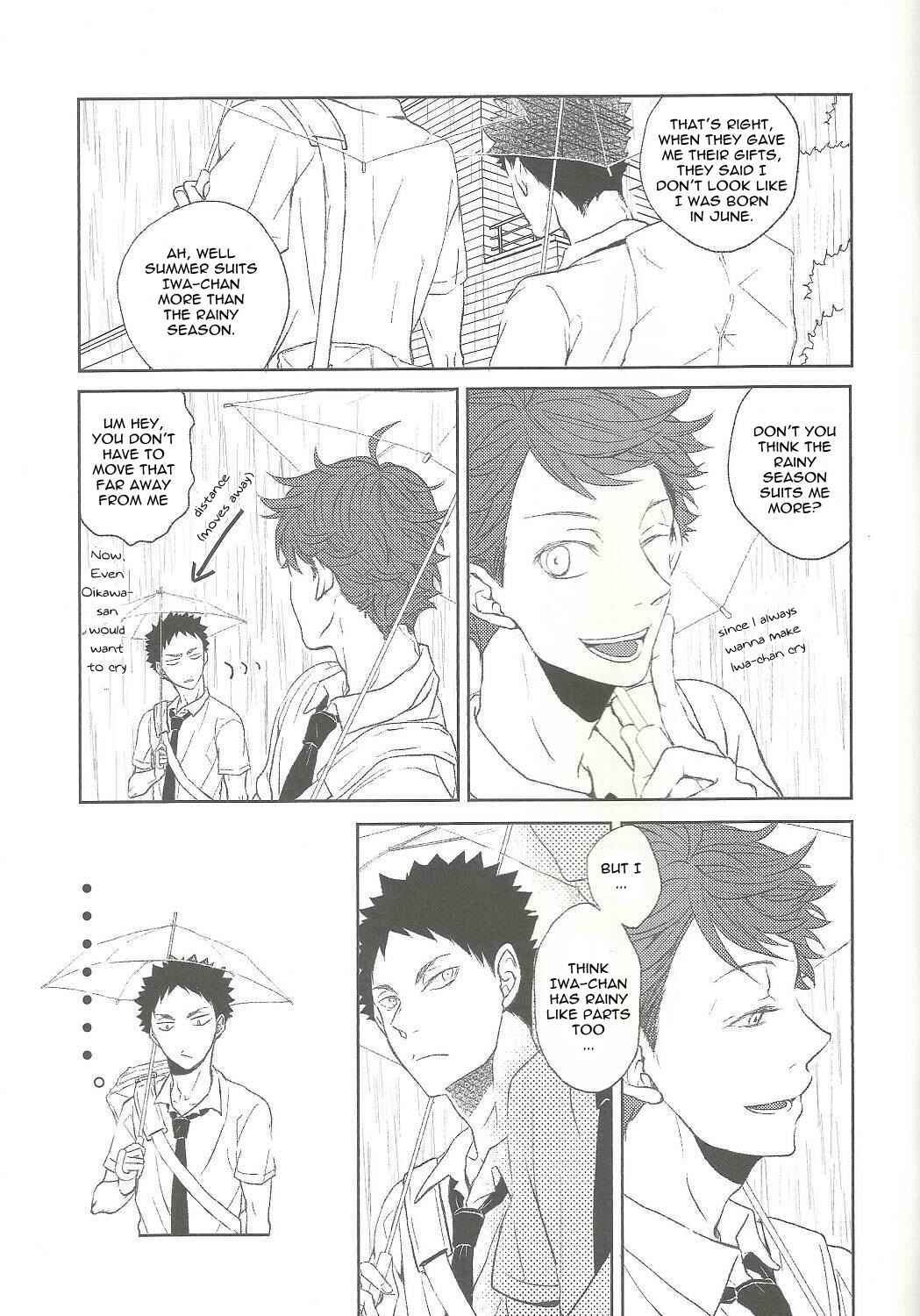Page 6 Chapter Unknown_c1f7 Haikyu!! - Yasashii Ame no Hito (Doujinshi)