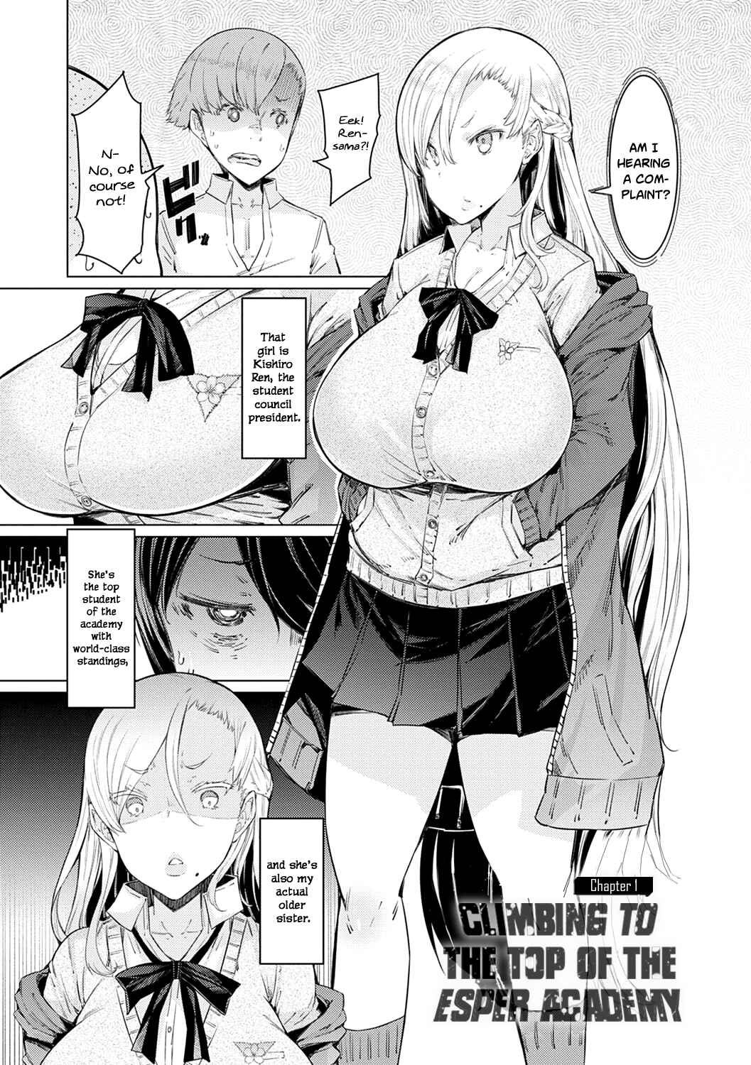 Page 3 Chapter 2 Climbing to The Top of the Esper Academy