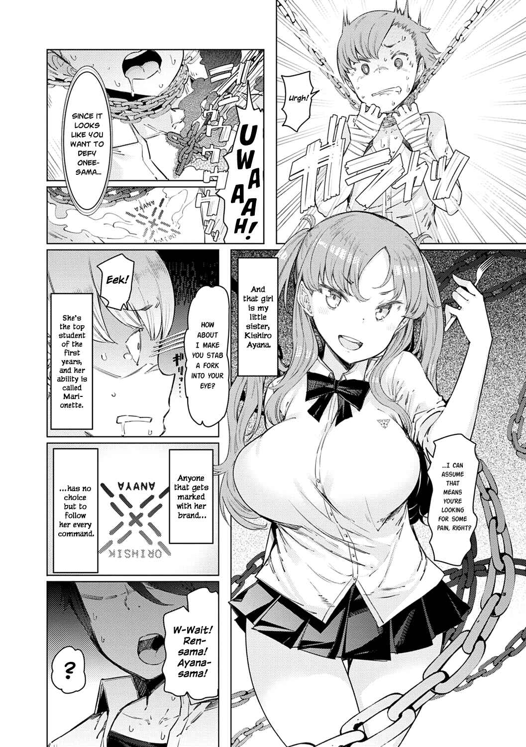 Page 4 Chapter 2 Climbing to The Top of the Esper Academy